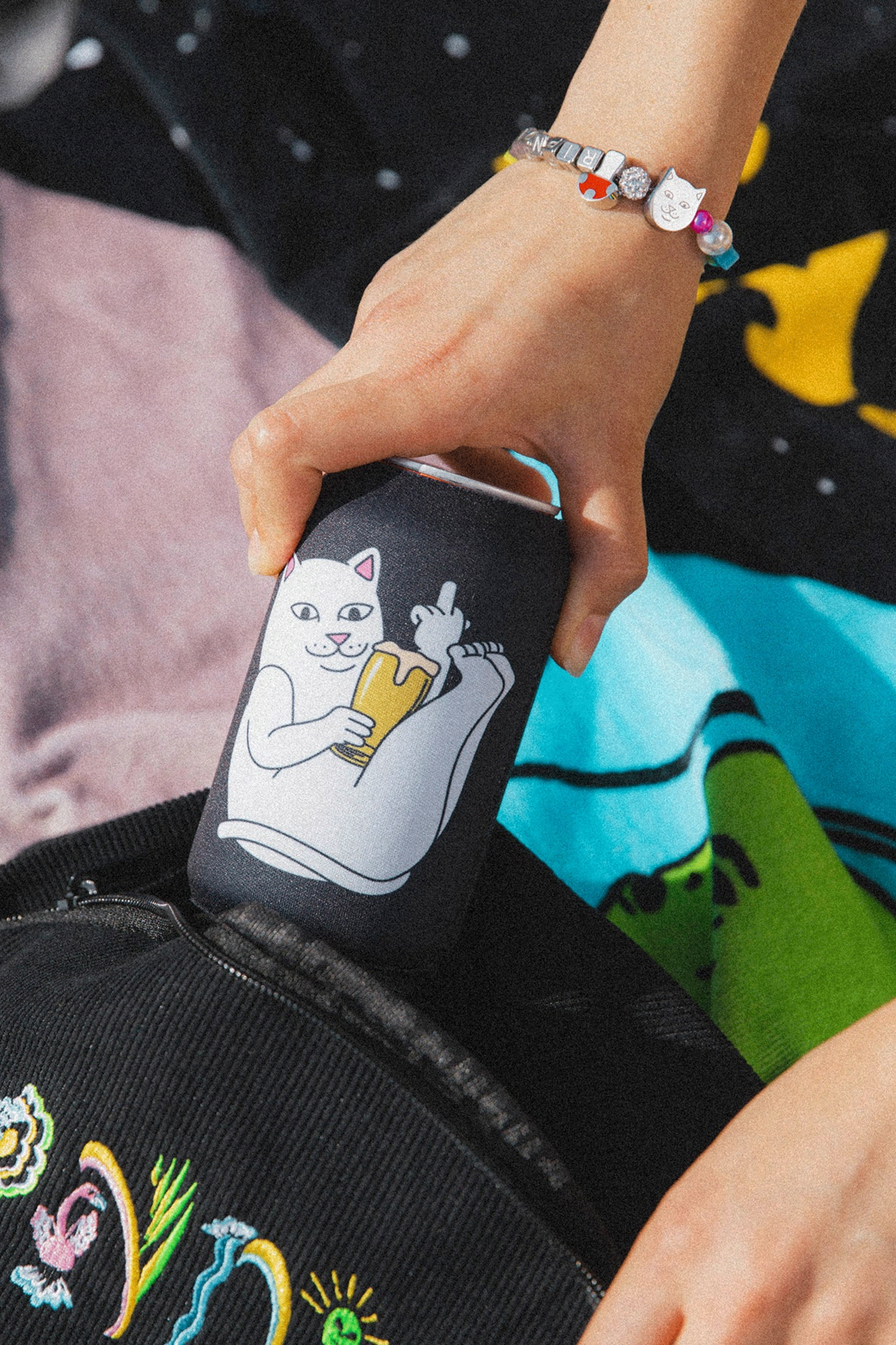 Porte bière  RIPNDIP Noir