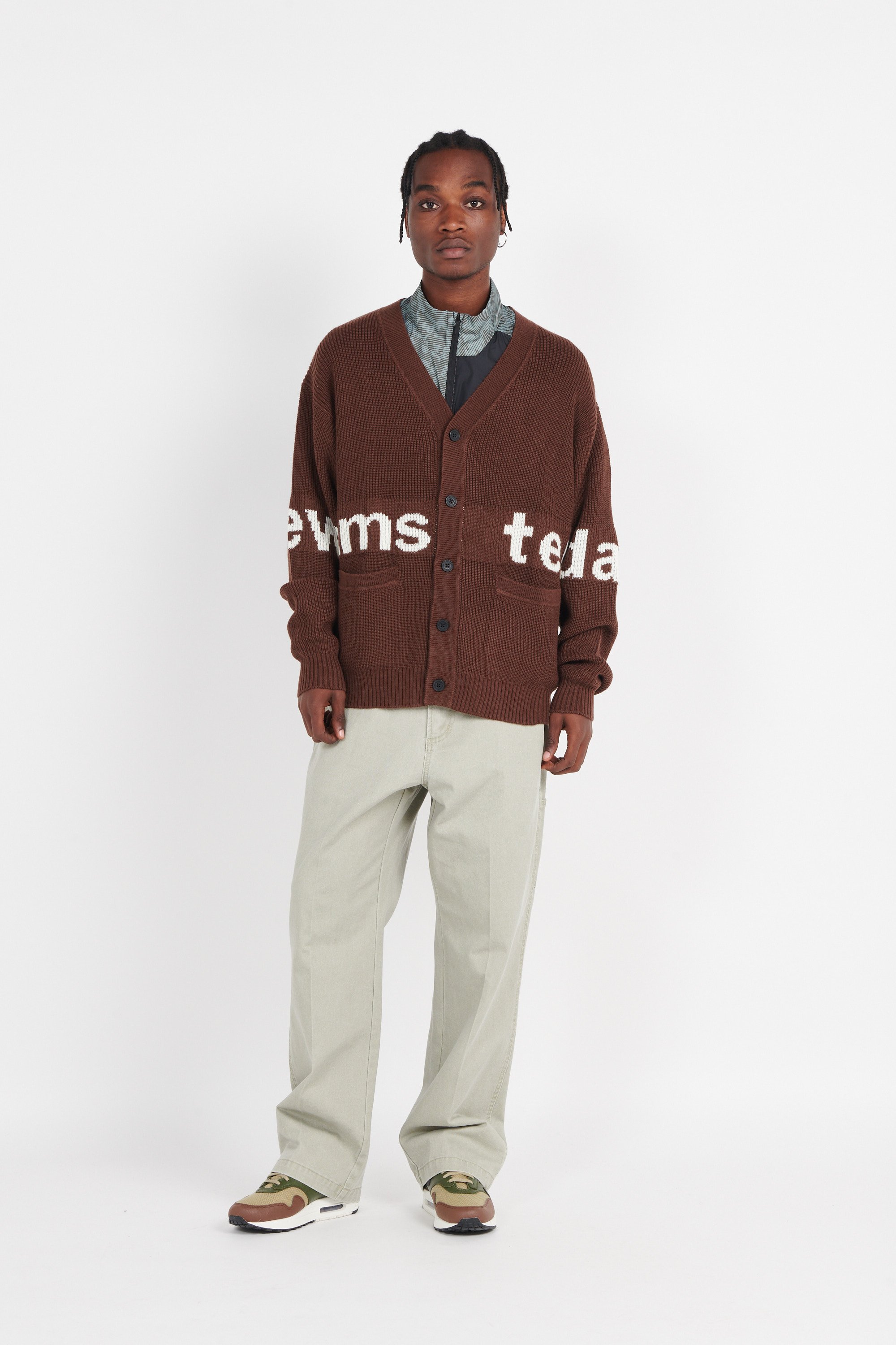 Cardigan NEW AMSTERDAM SURF ASSOCIATION Brown