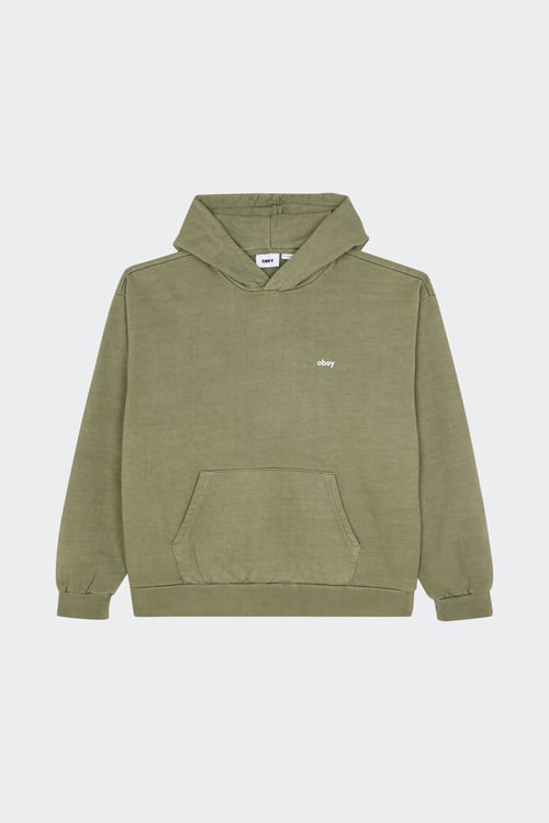 OBEY Hoodie Vert