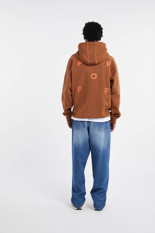 POP TRADING COMPANY Hoodie Marron