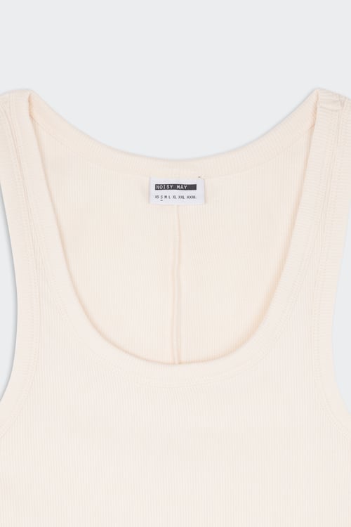 NOISY MAY Débardeur Beige