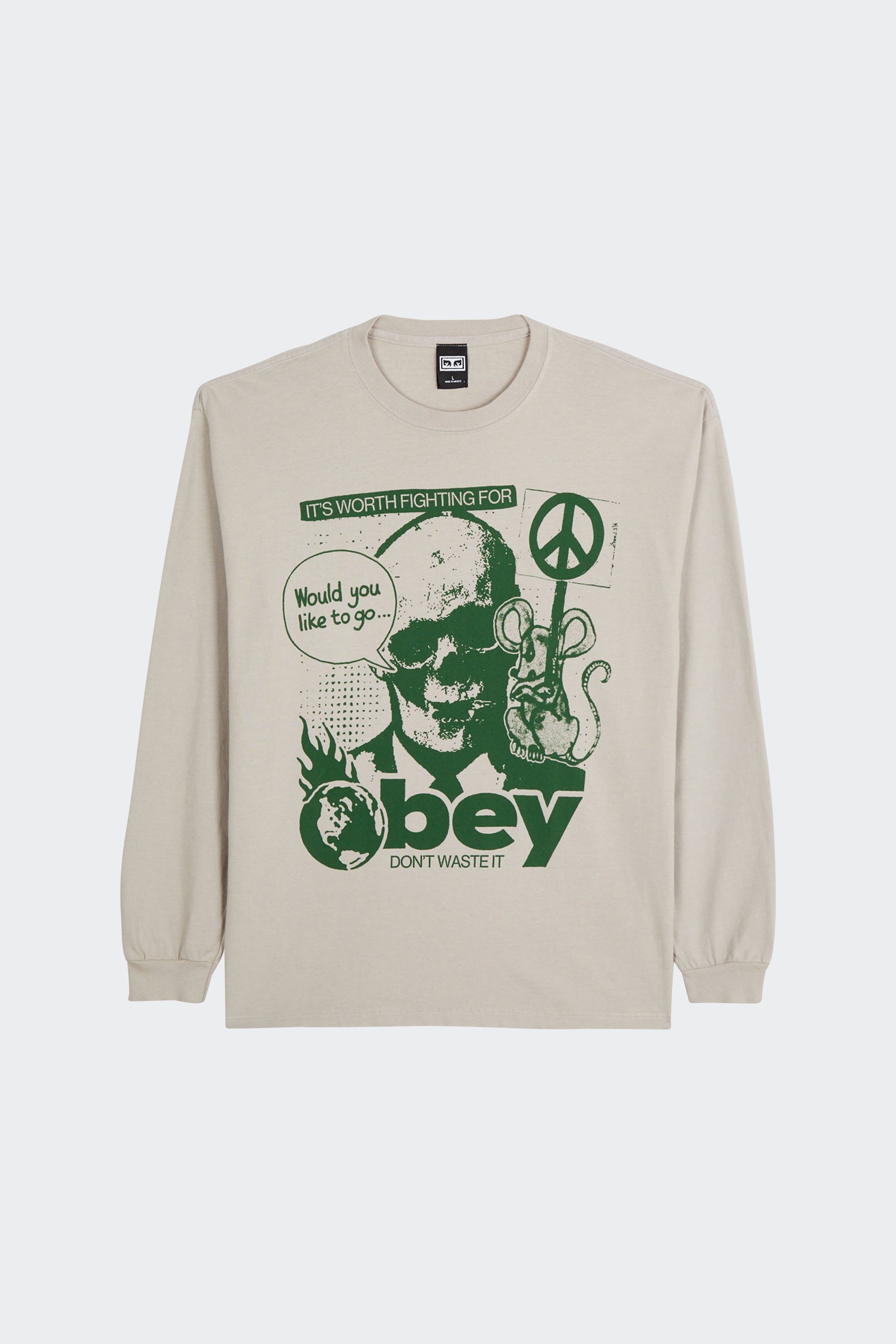 T-shirt | Grey by OBEY T-shirt Grey
