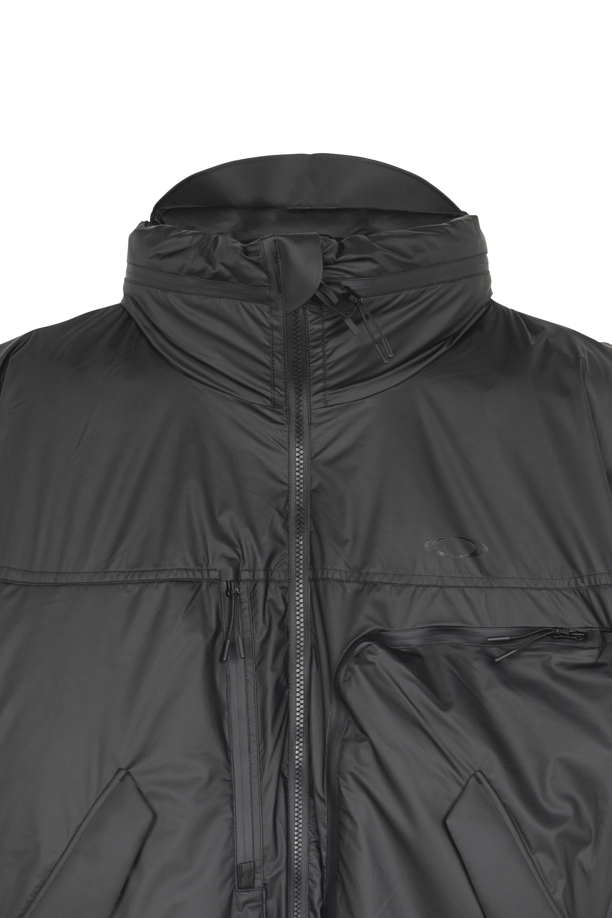 Lightweight quilted padded jacket with high neck OAKLEY Black