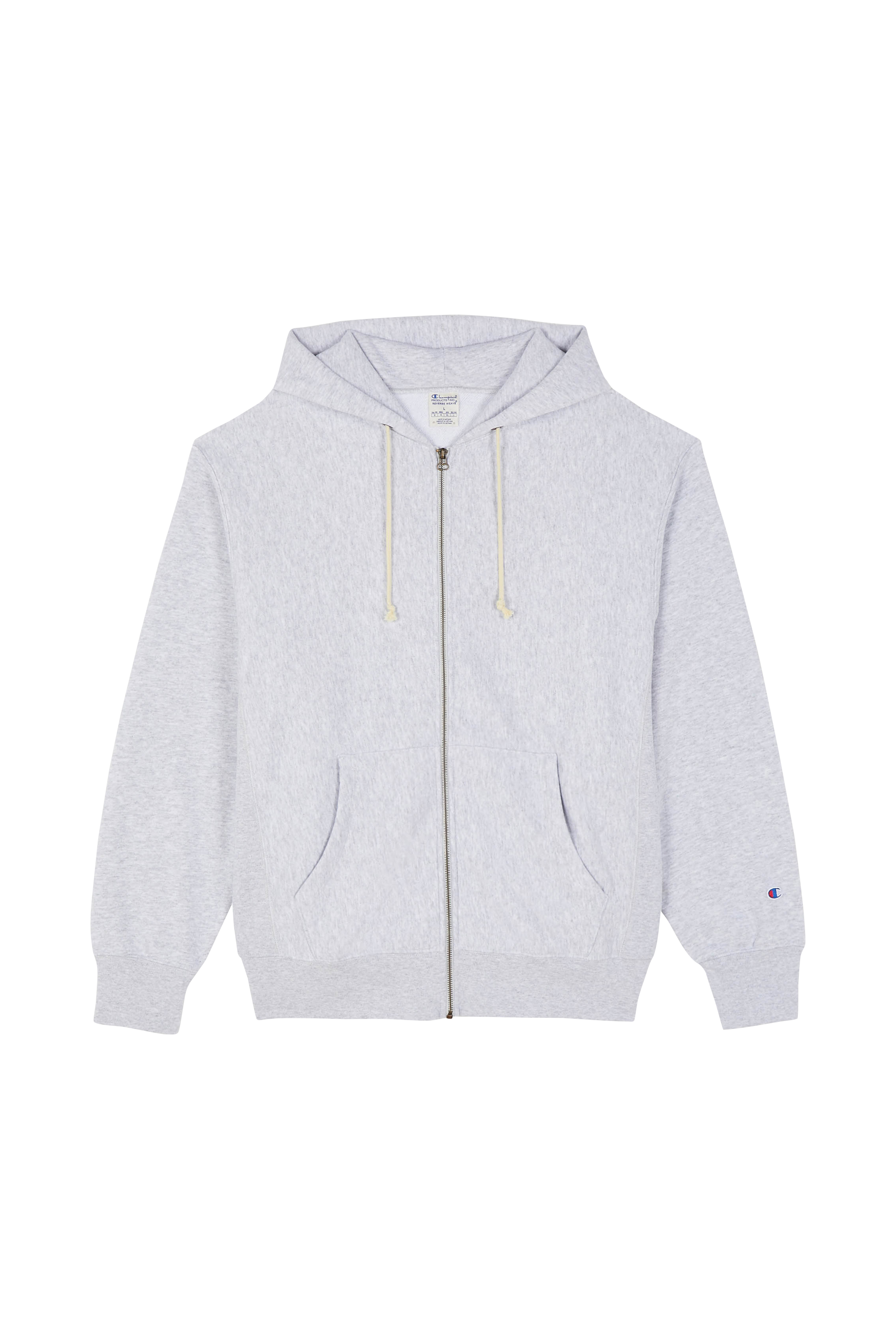 Hoodie zippé Gris