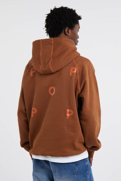 POP TRADING COMPANY Hoodie Marron