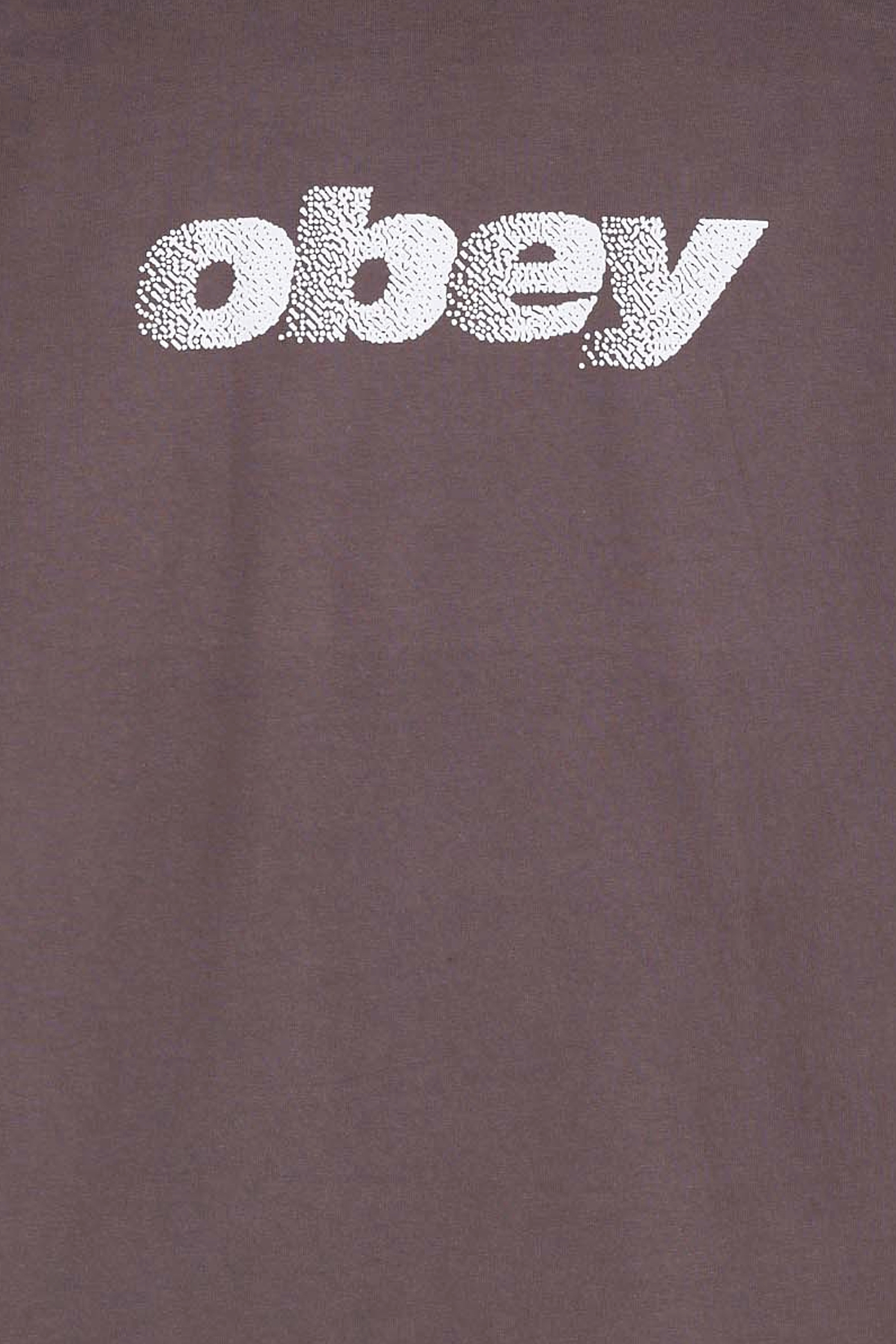 Regular-fit round-neck cotton T-shirt | Black OBEY Men