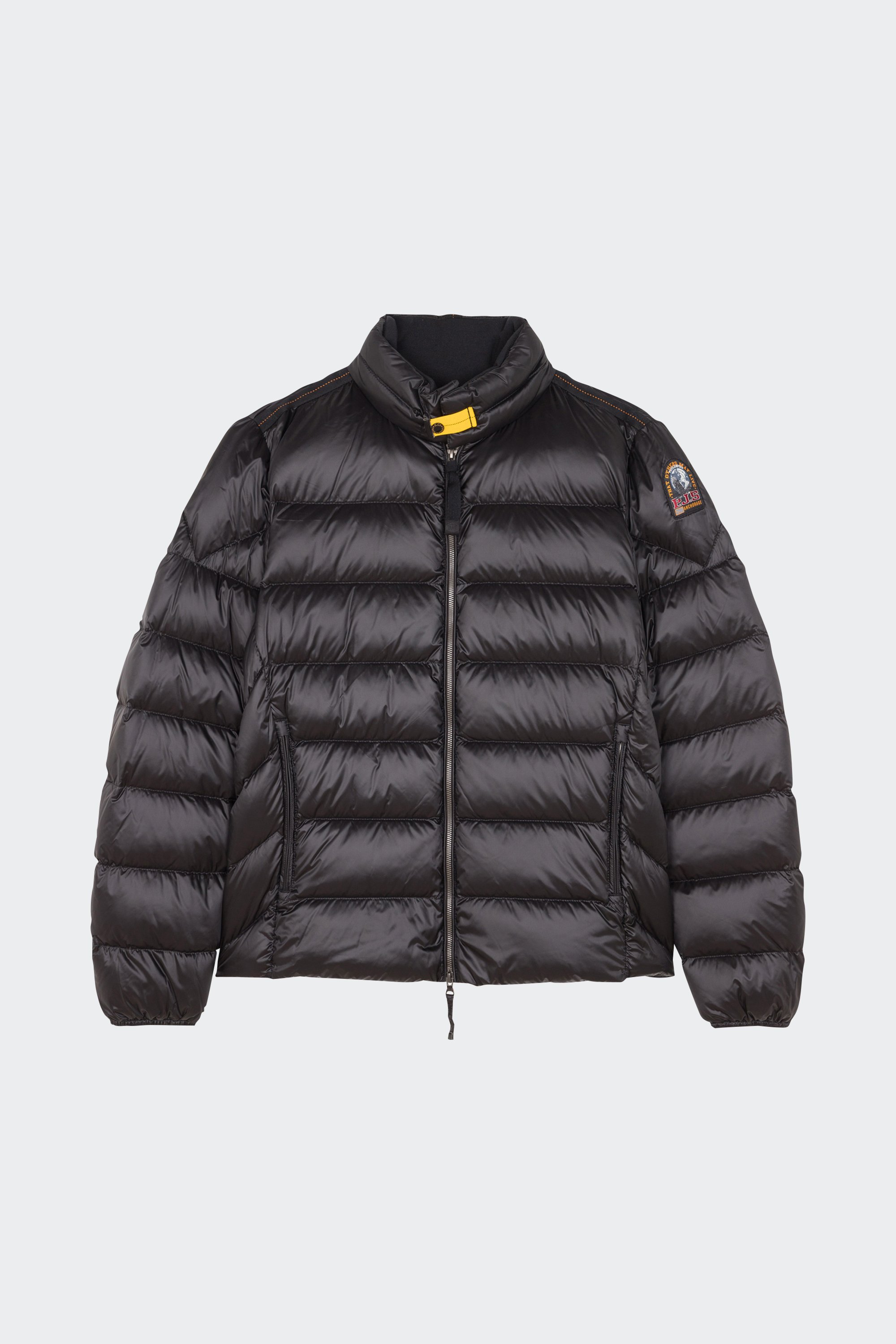 Lightweight quilted padded jacket with high neck | Black by PARAJUMPERS Lightweight quilted padded jacket with high neck Black