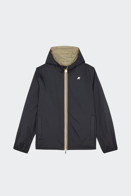 K-way - Veste - Taille L Noir homme