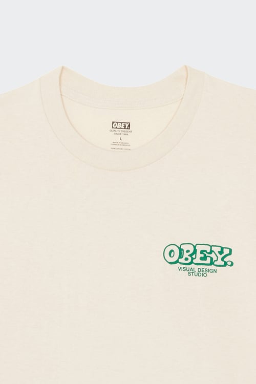 OBEY T-shirt Beige