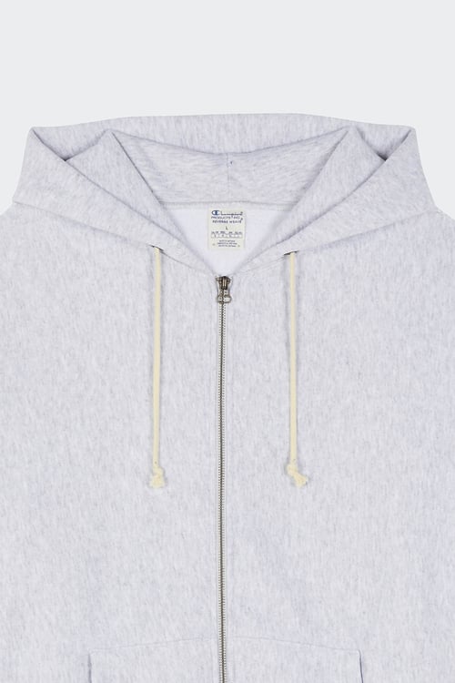 CHAMPION Hoodie zippé Gris