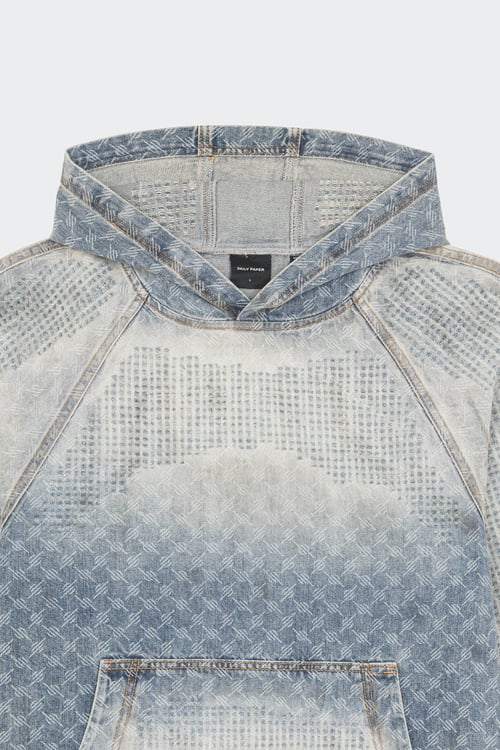 DAILY PAPER Hoodie Bleu