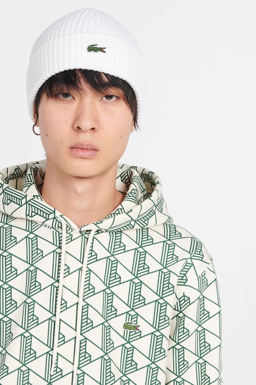 LACOSTE Bonnet Beige