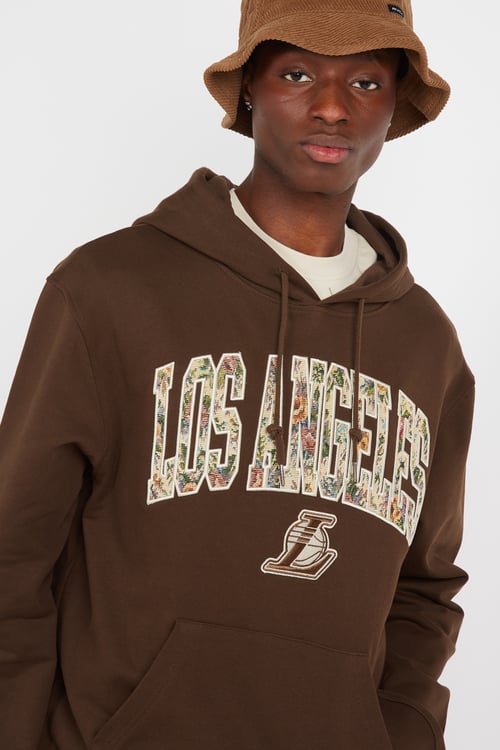 NEW ERA Hoodie Marron