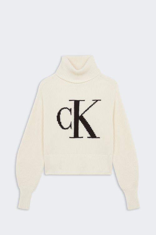 CALVIN KLEIN Pull  Blanc
