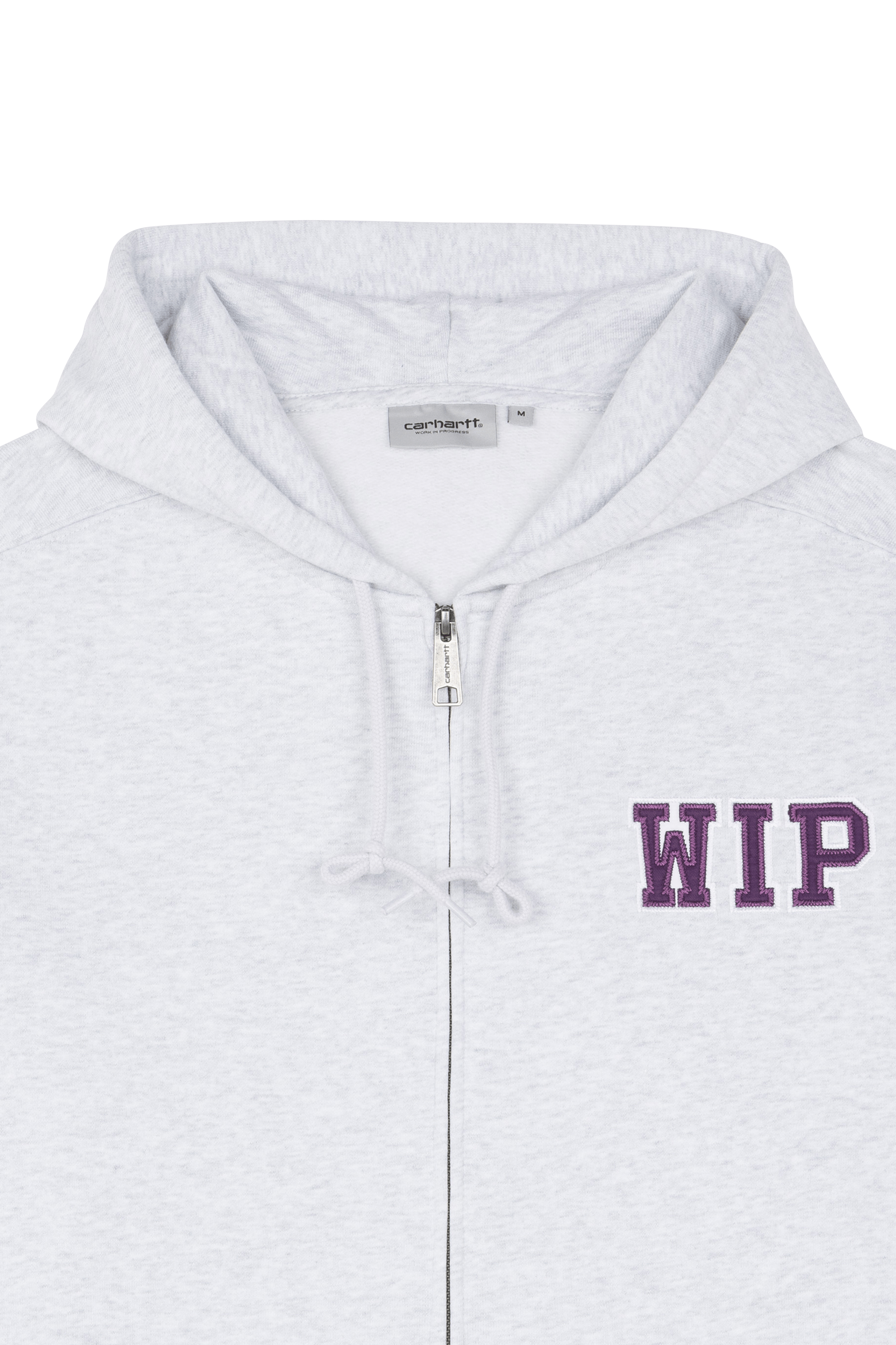 Hoodie zippé Gris