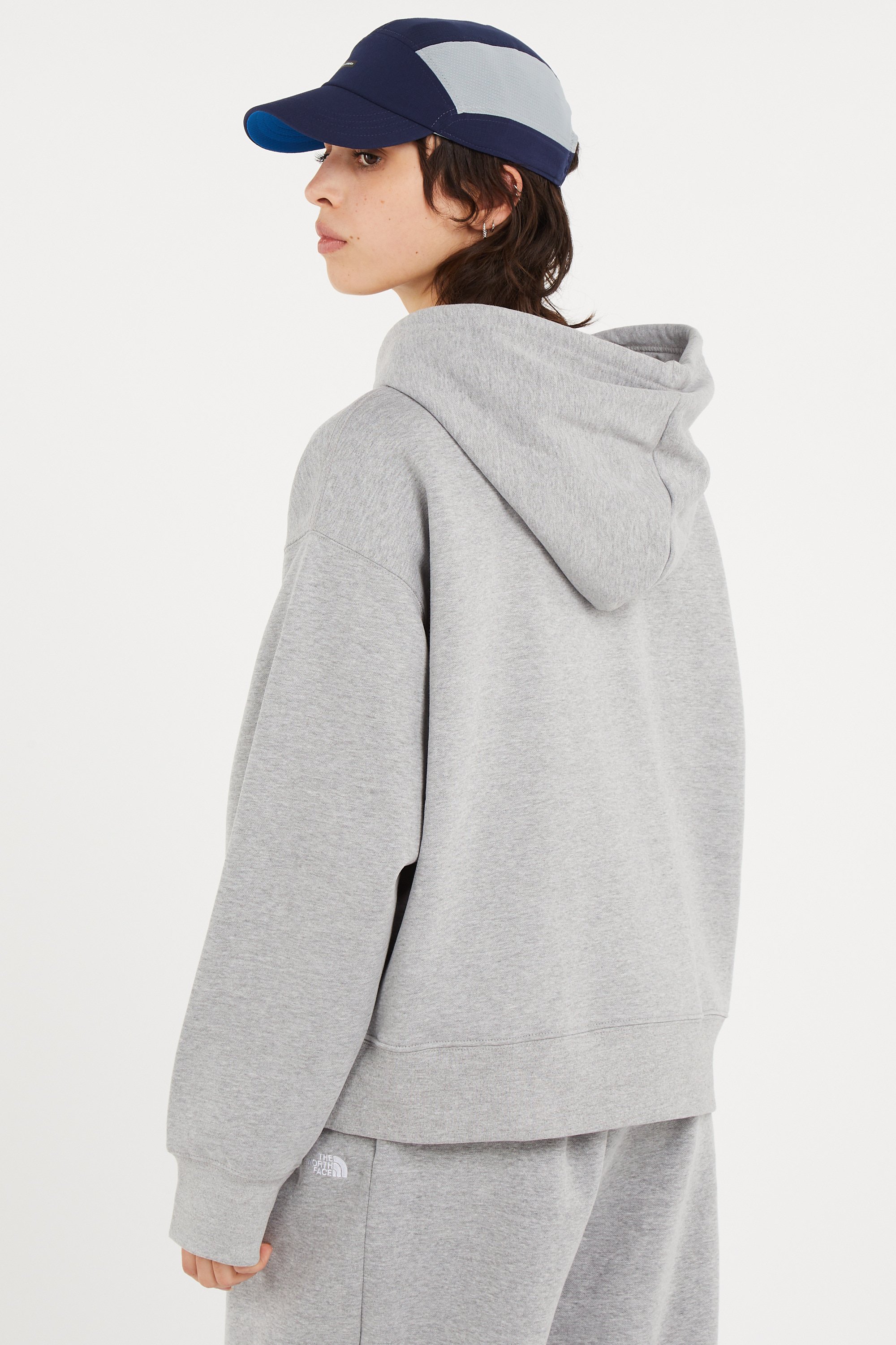 Tommy badge sweatshirt | Grey THE NORTH FACE Women