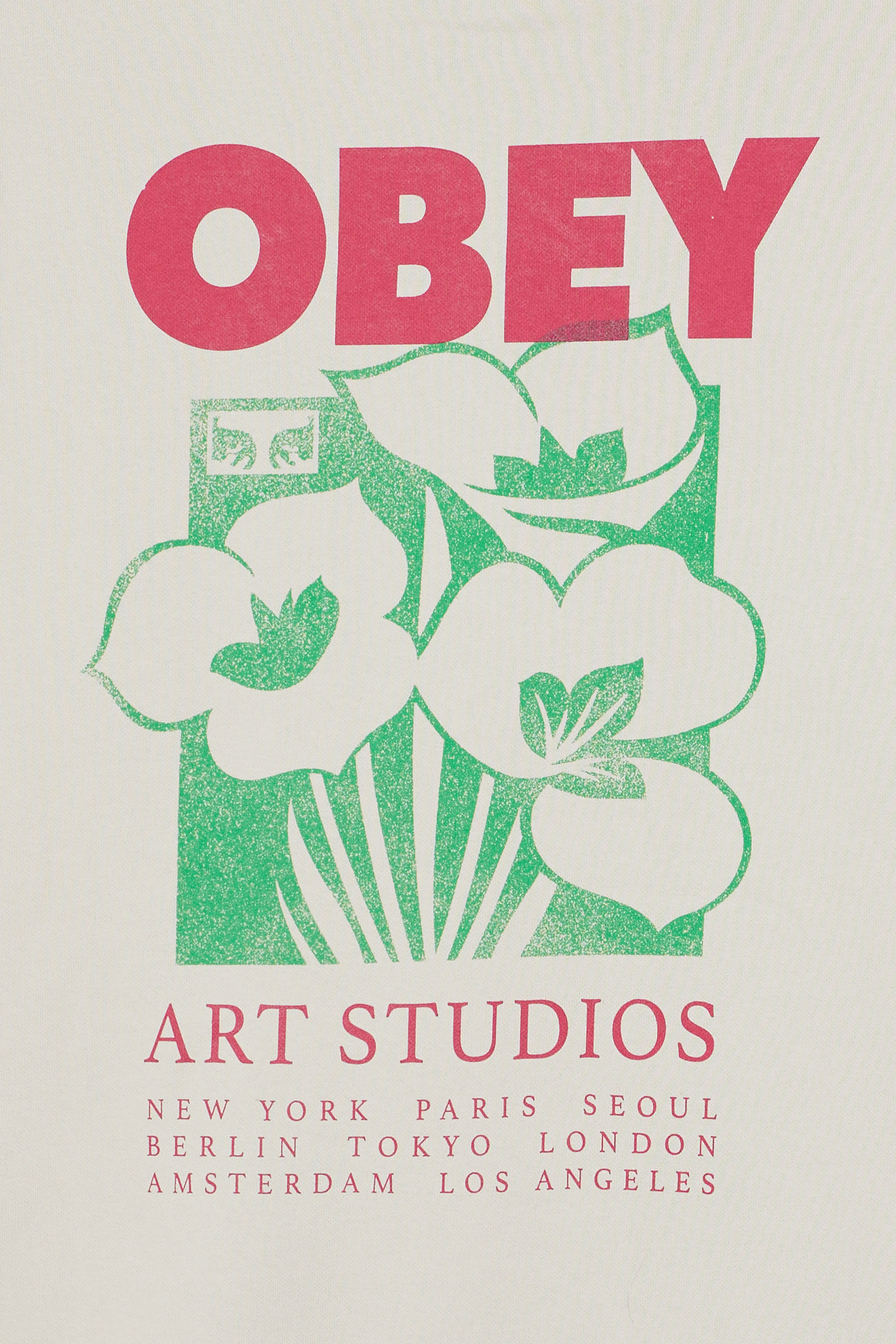 Hoodie | Beige OBEY Homme