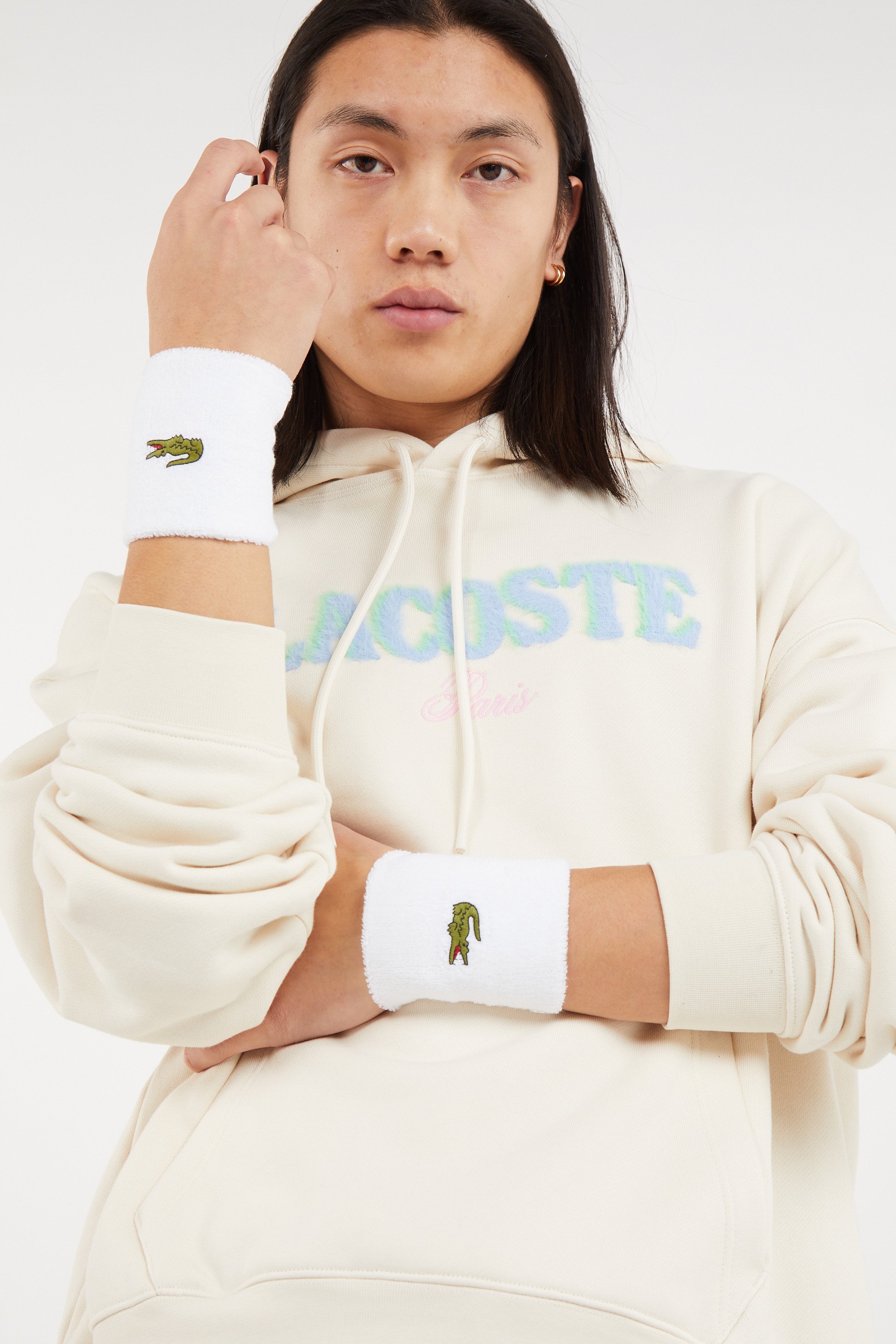 Serre-poignets LACOSTE Blanc