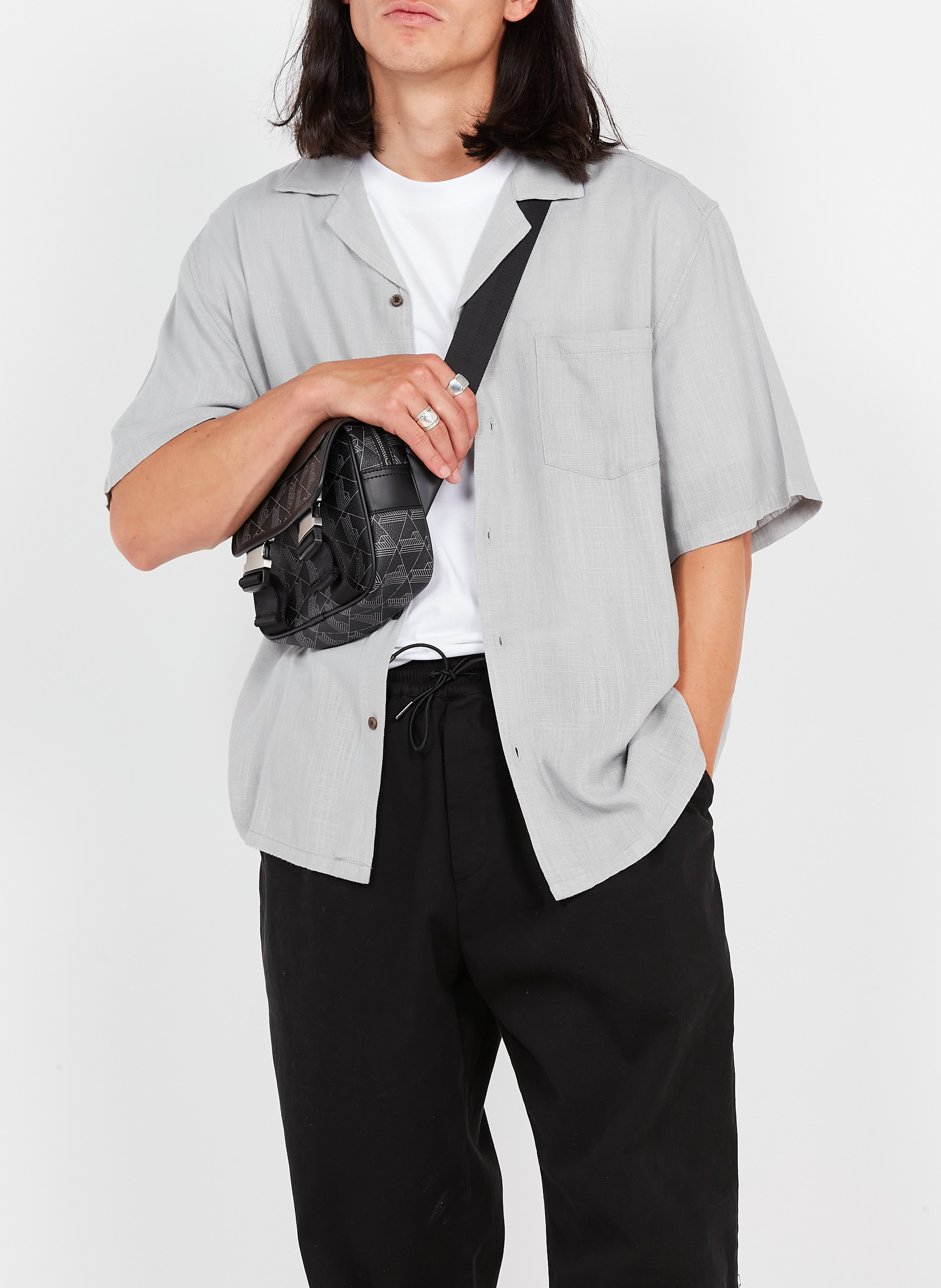 Sacoche  | Noir LACOSTE Homme