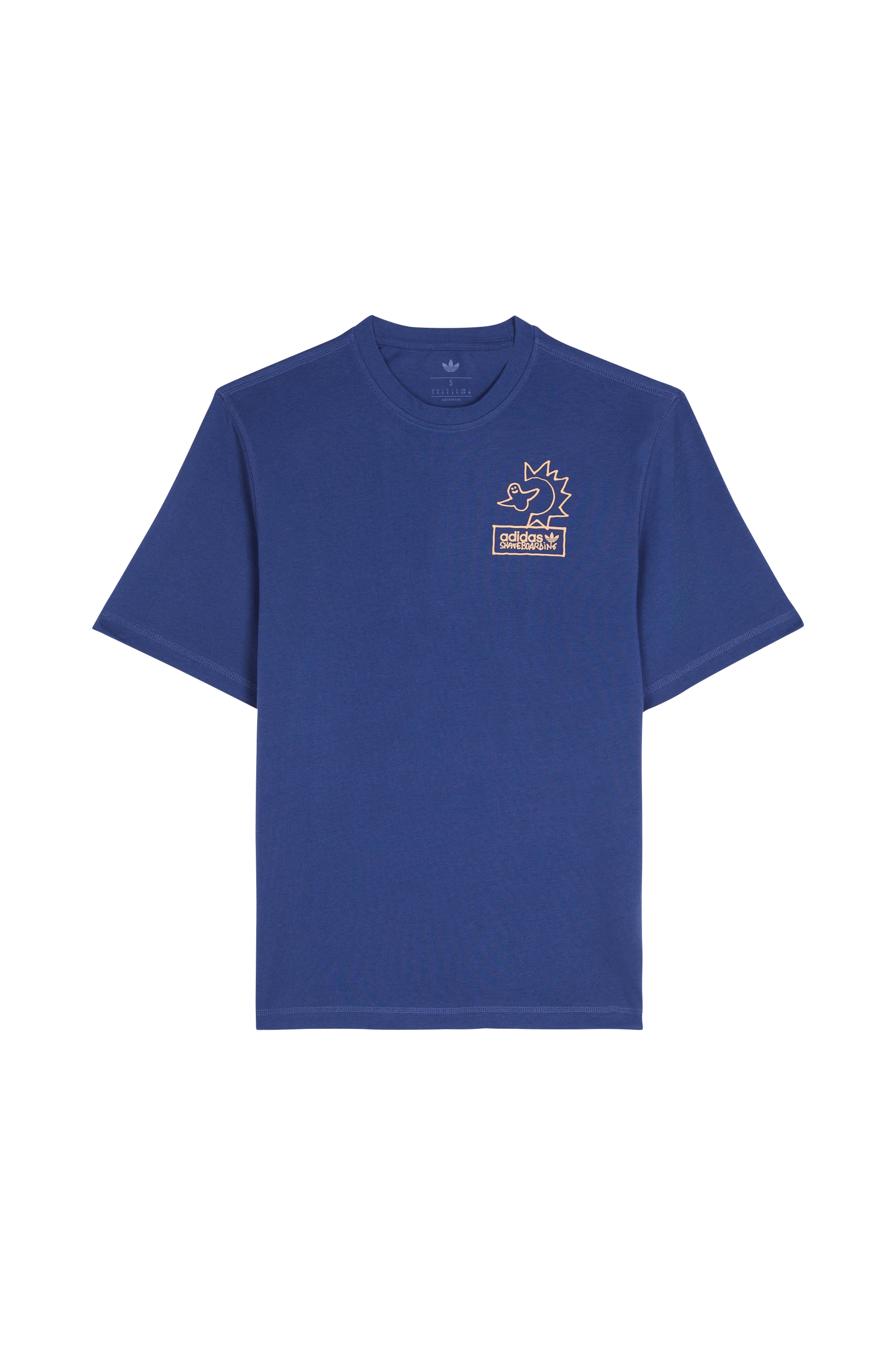 Regular-fit round-neck cotton T-shirt | Multicolored ADIDAS Men