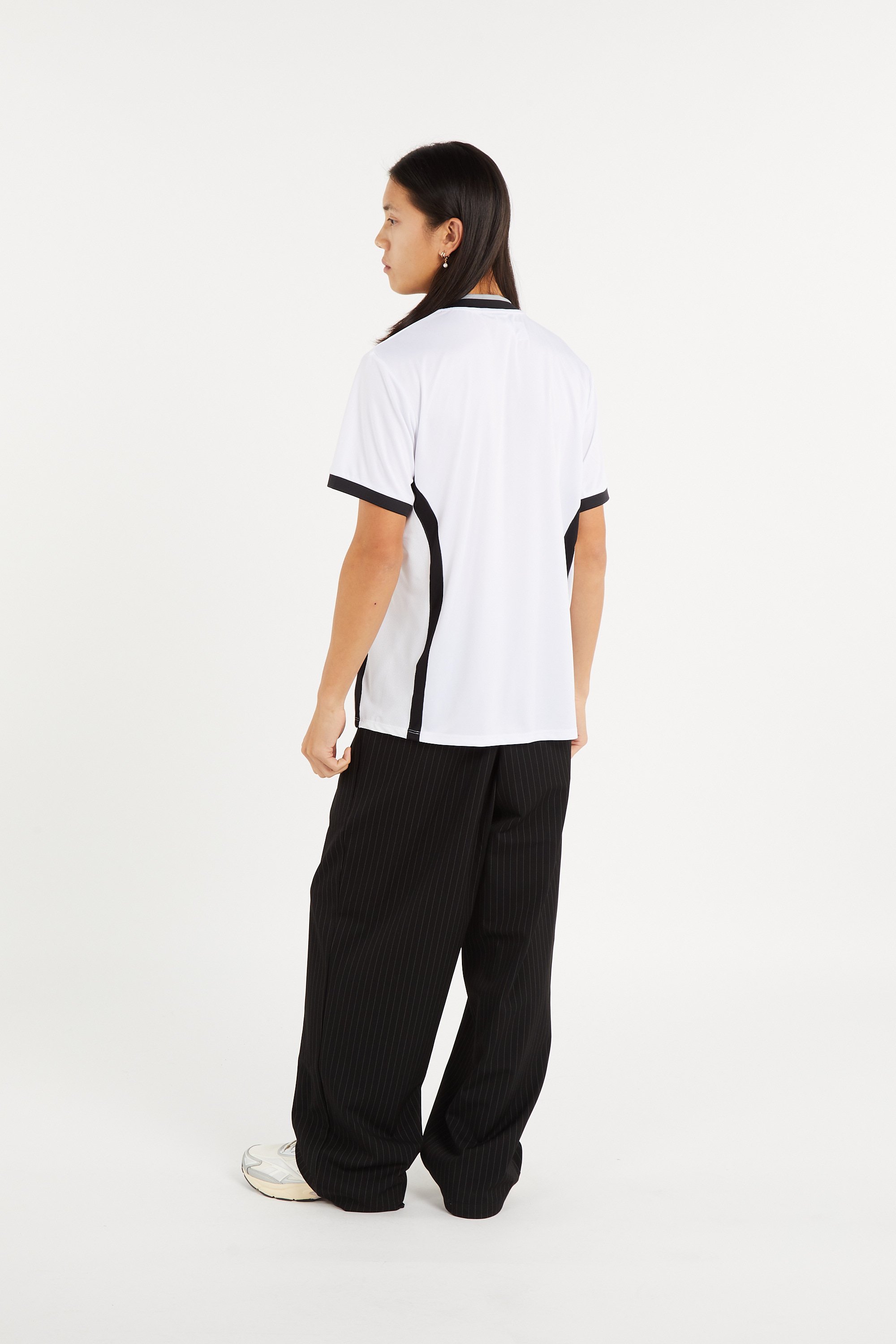 Regular-fit round-neck cotton T-shirt | White REEBOK Men