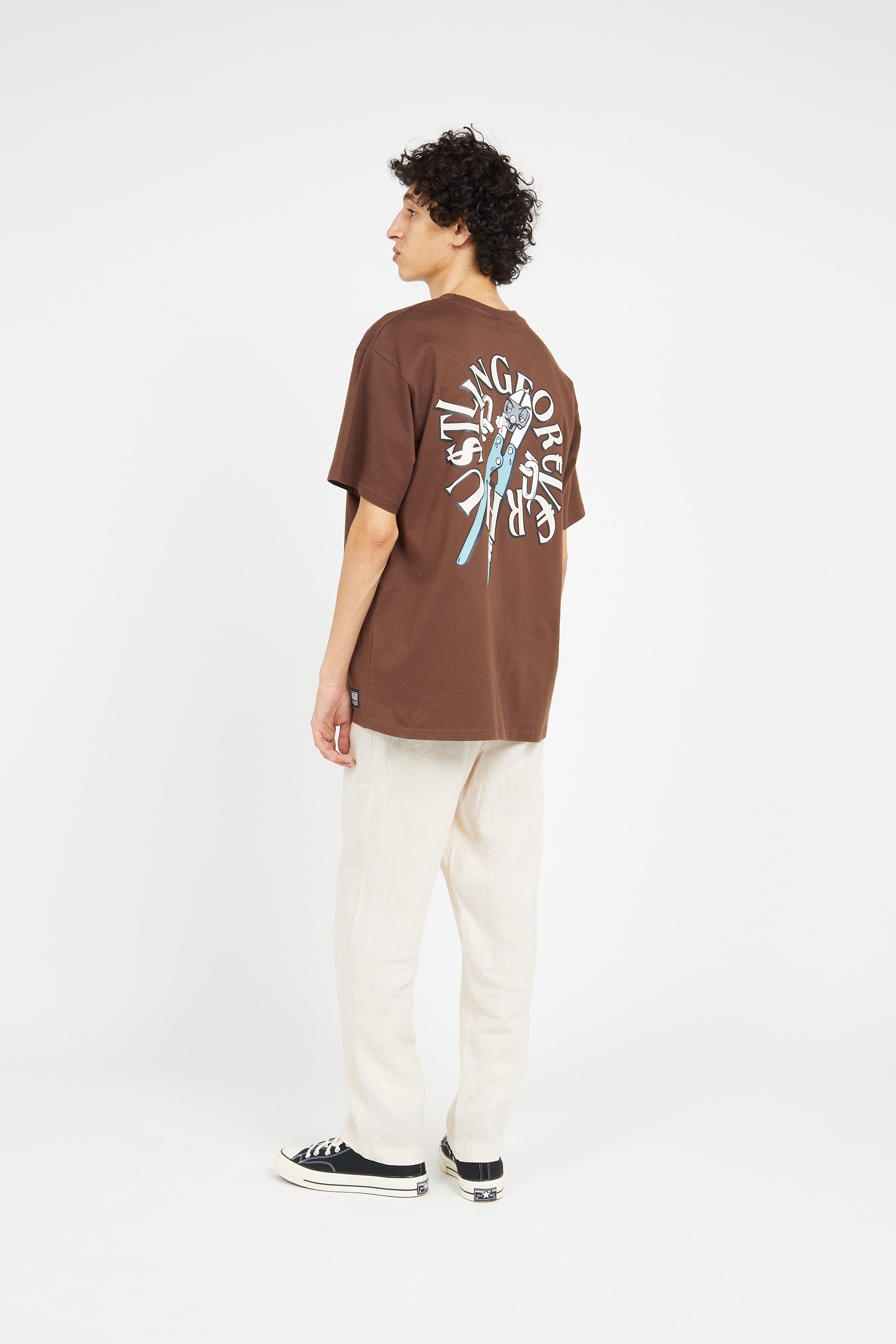 T-shirt Marron