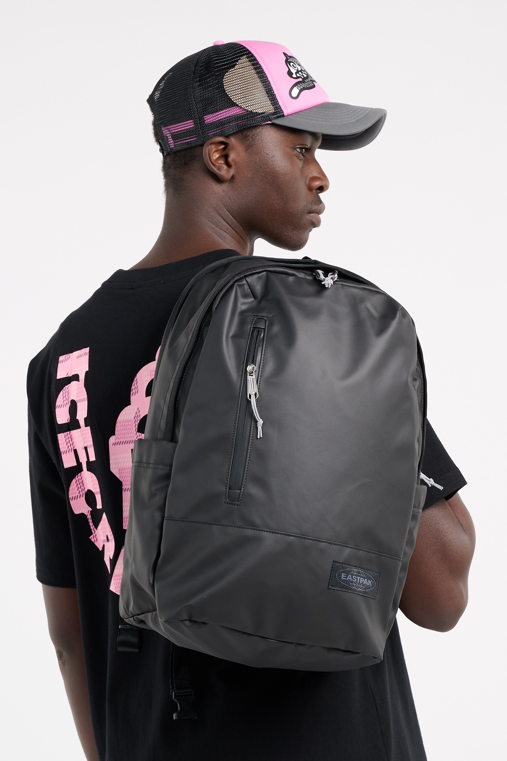 Canvas backpack | Black EASTPAK Men