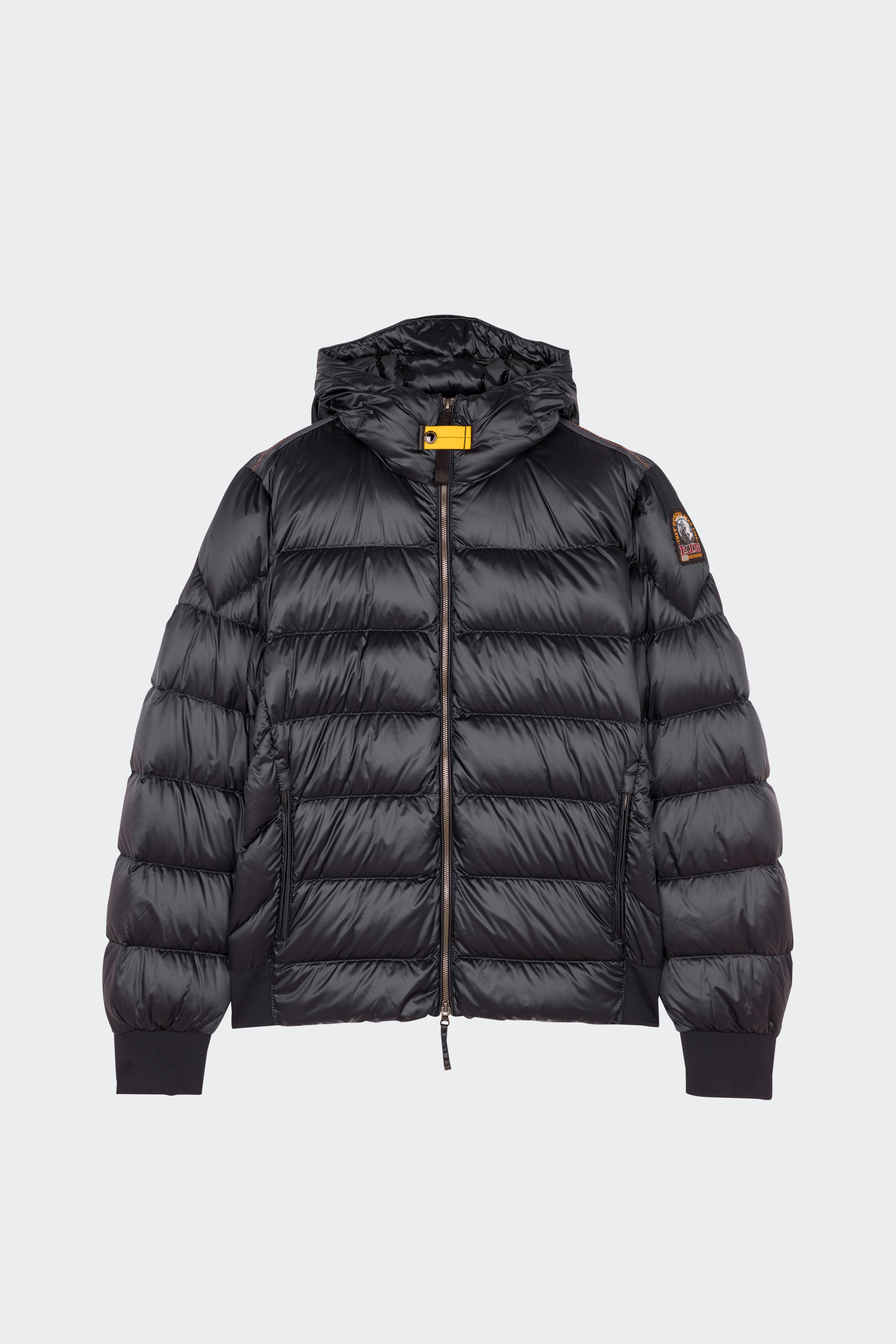 Lightweight quilted padded jacket with high neck | Black by PARAJUMPERS Lightweight quilted padded jacket with high neck Black