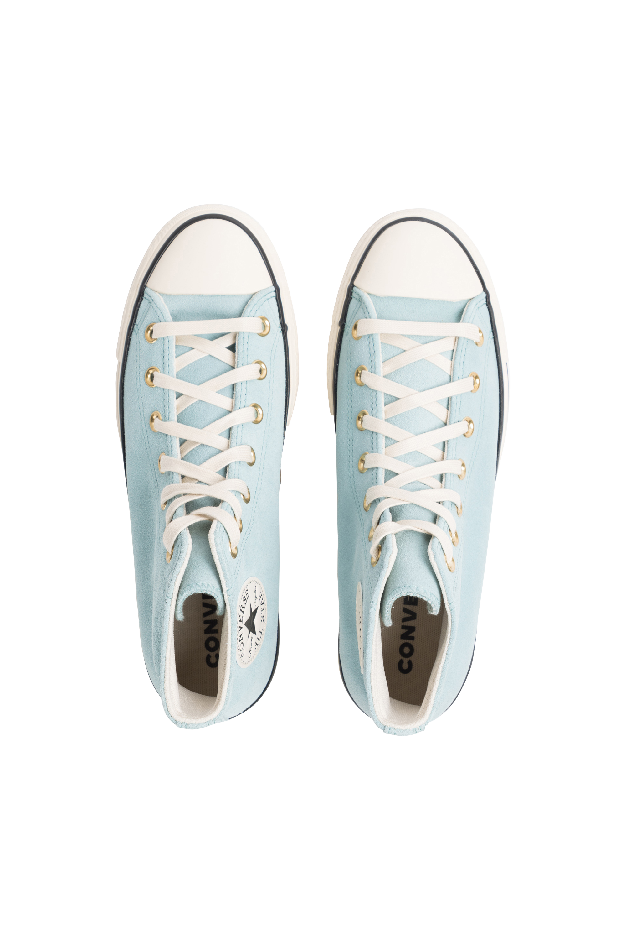 Baskets montantes Bleu