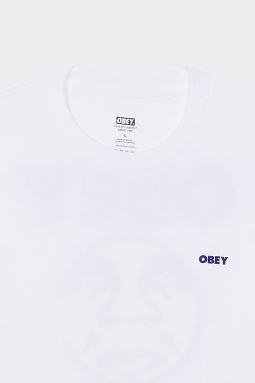 OBEY T-shirt Blanc