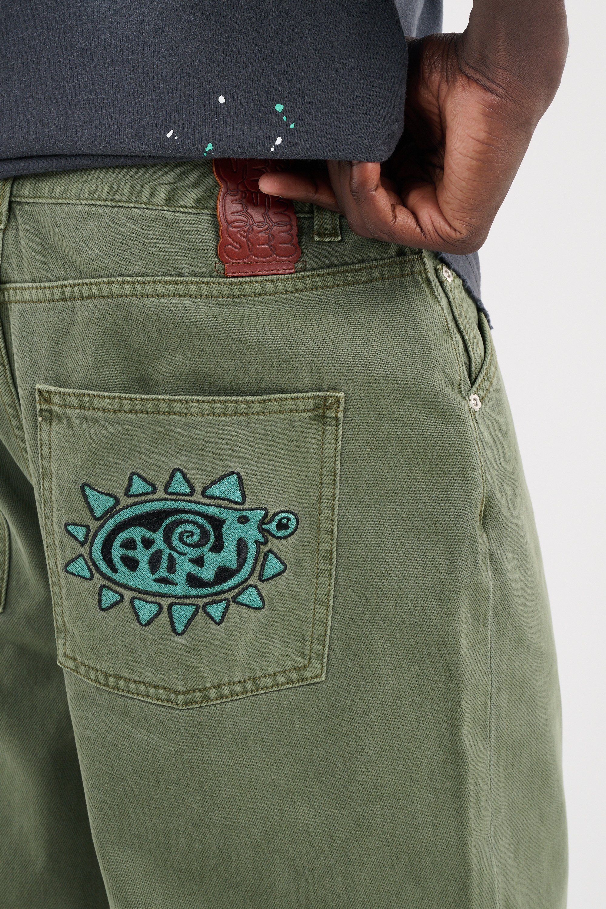 Pants | Green YESEYESEE Men