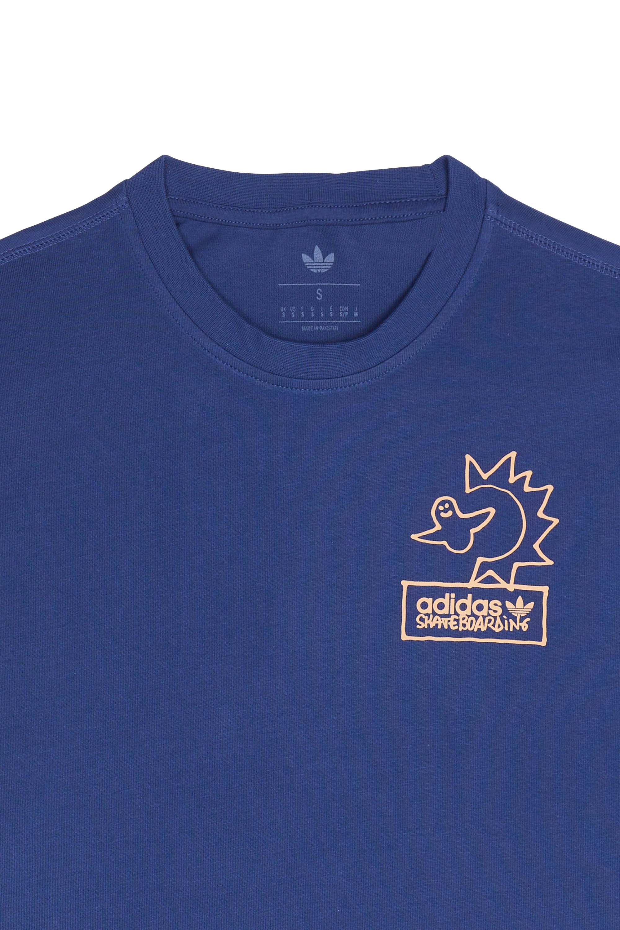 Regular-fit round-neck cotton T-shirt | Multicolored ADIDAS Men