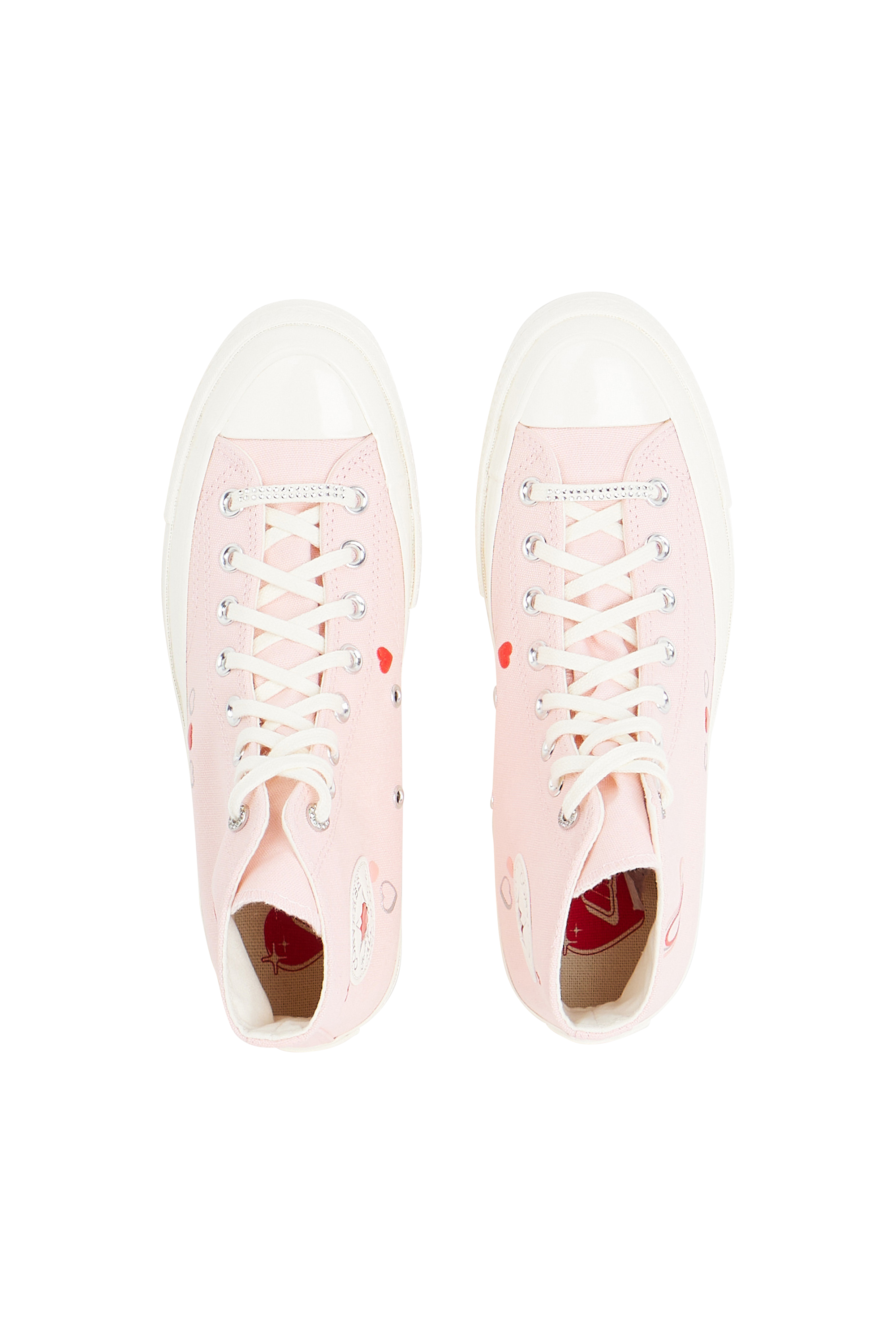 Baskets montantes Rose