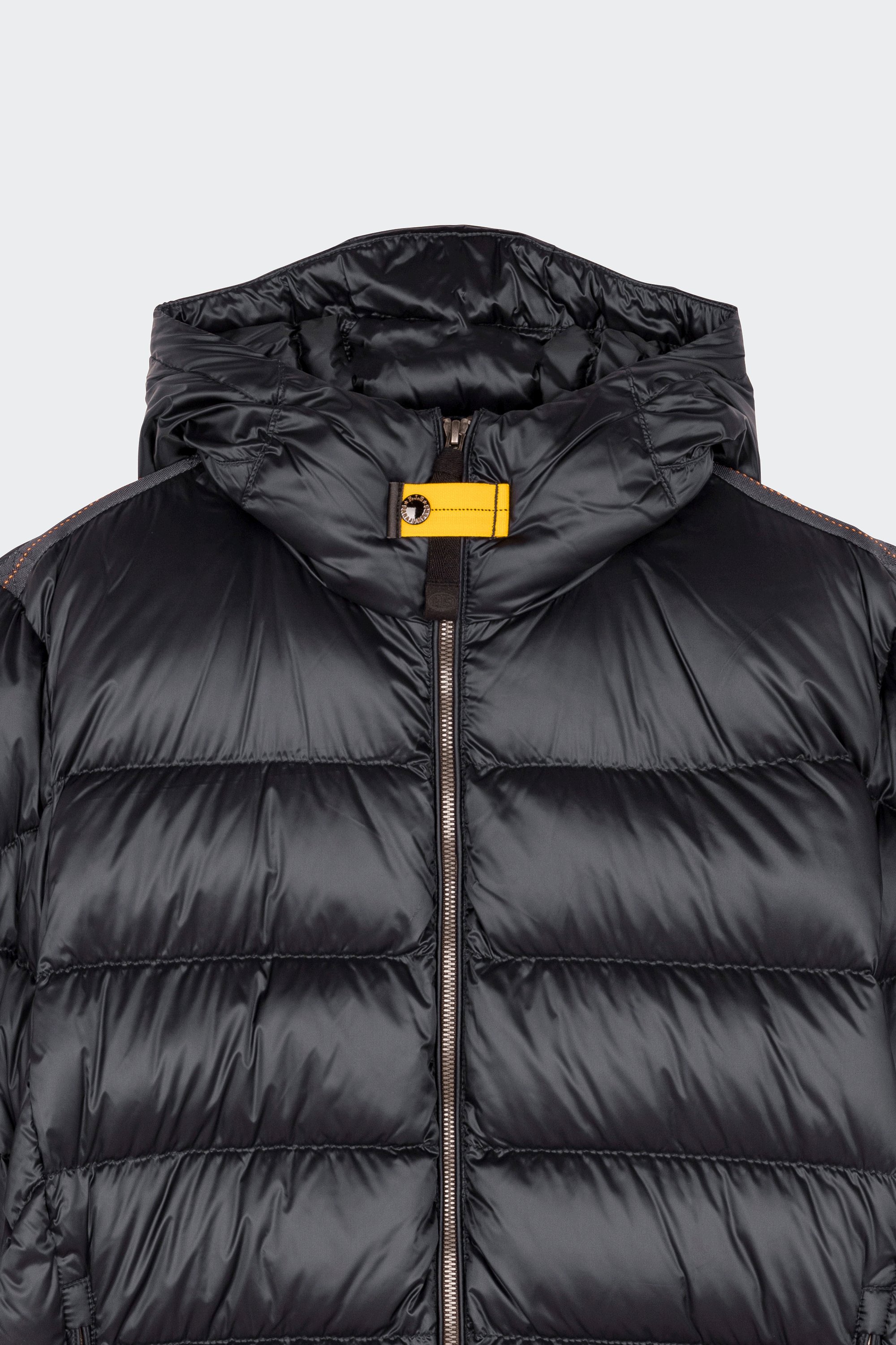 Lightweight quilted padded jacket with high neck | Black by PARAJUMPERS Lightweight quilted padded jacket with high neck Black