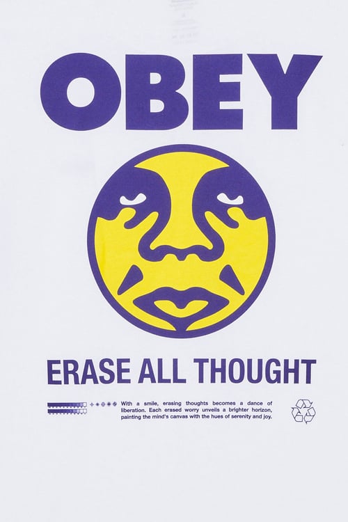 OBEY T-shirt Blanc