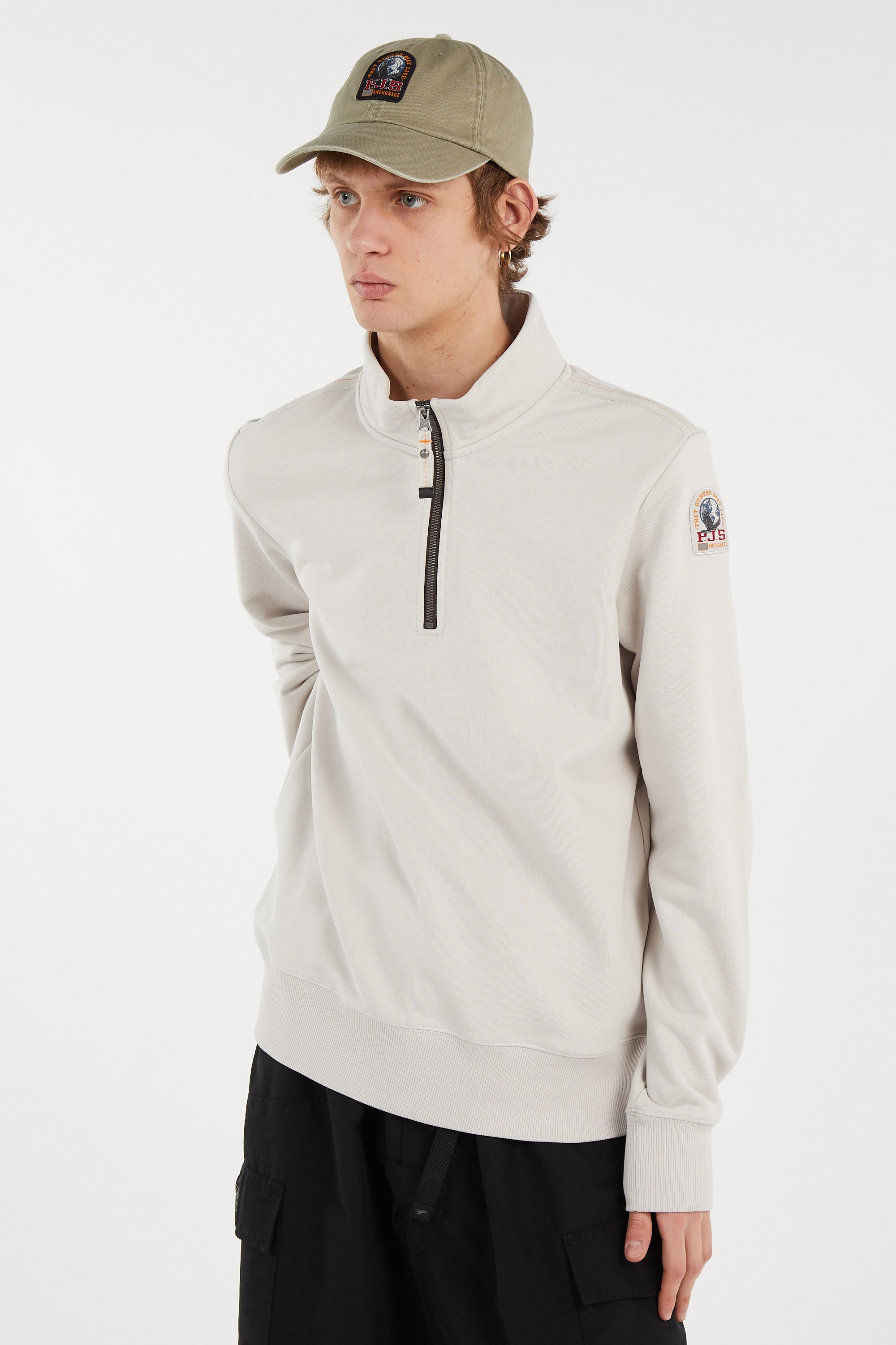 Quarter zip Grey