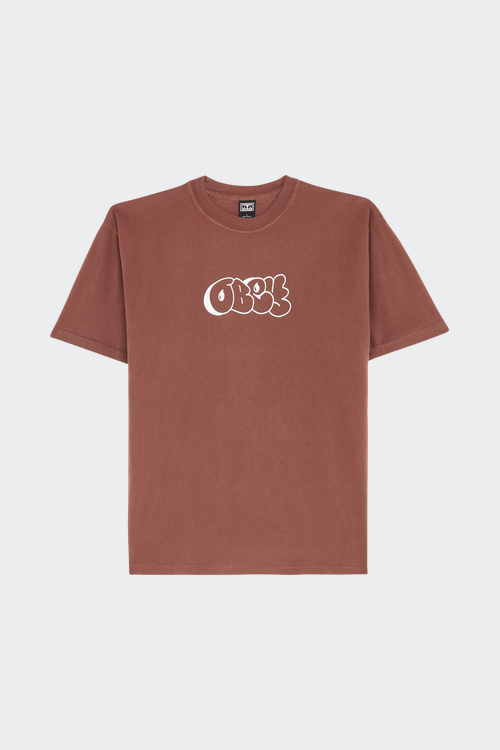 OBEY T-shirt Marron