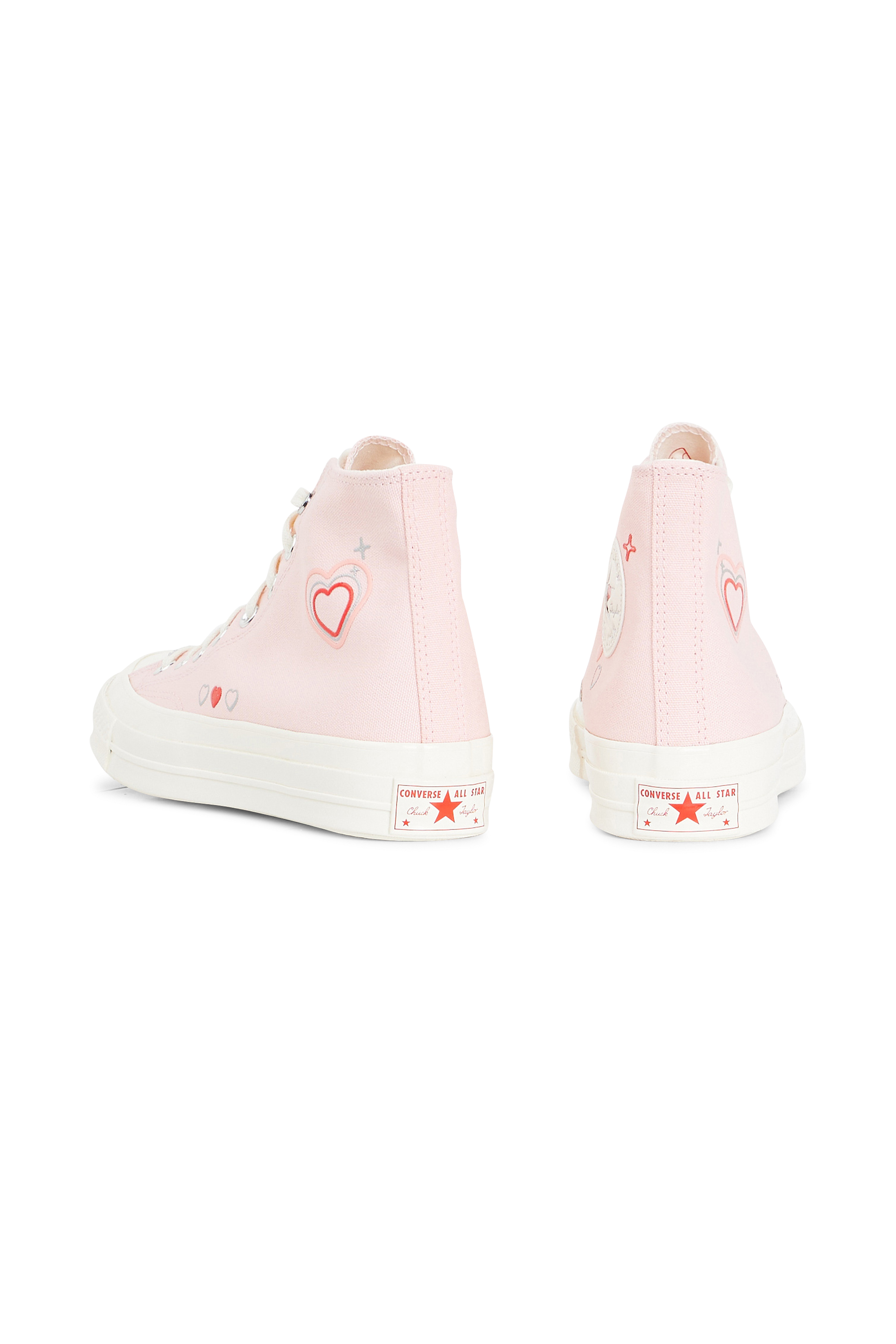 Baskets montantes Rose
