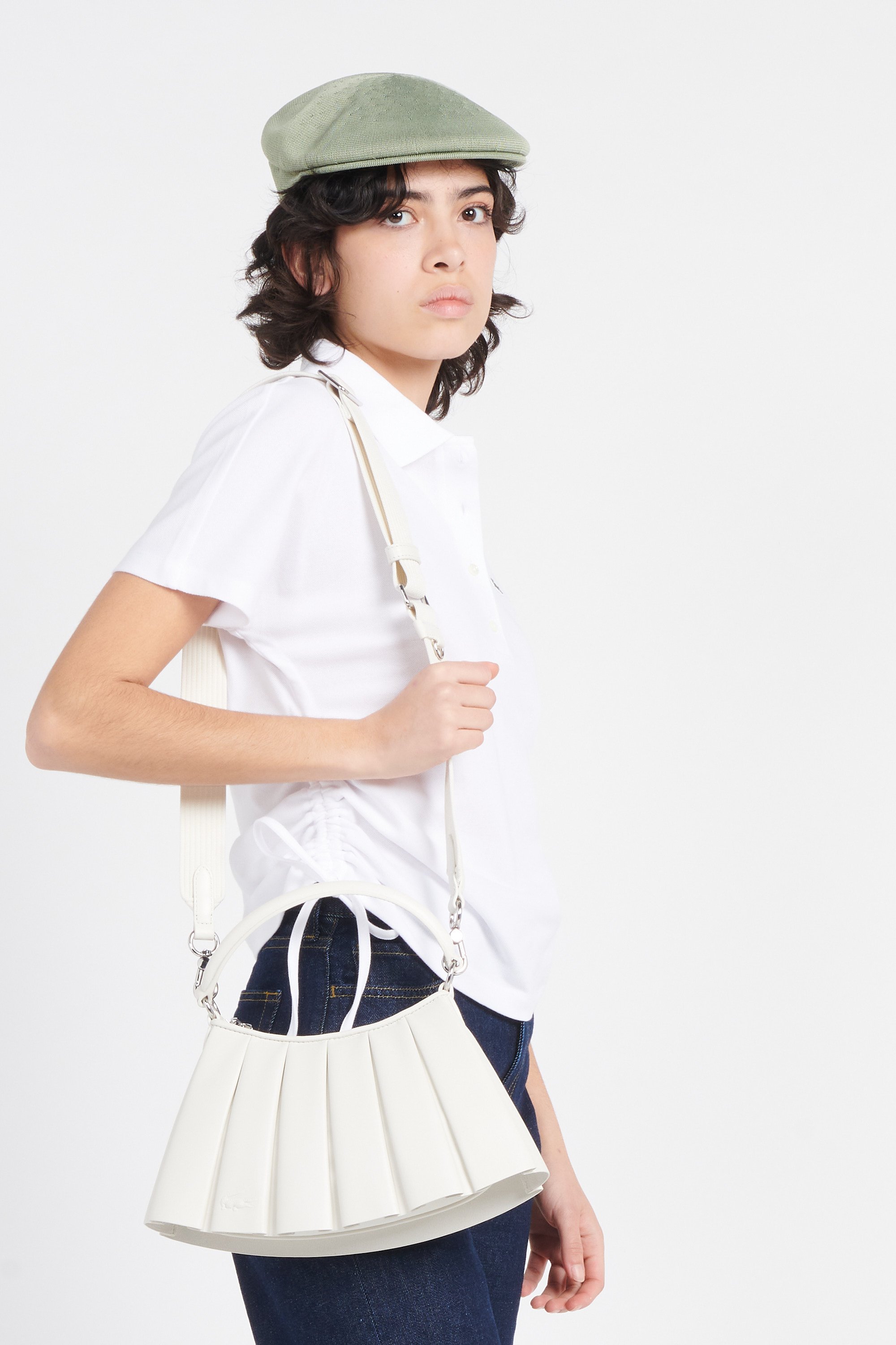 Sac à bandoulière LACOSTE Blanc