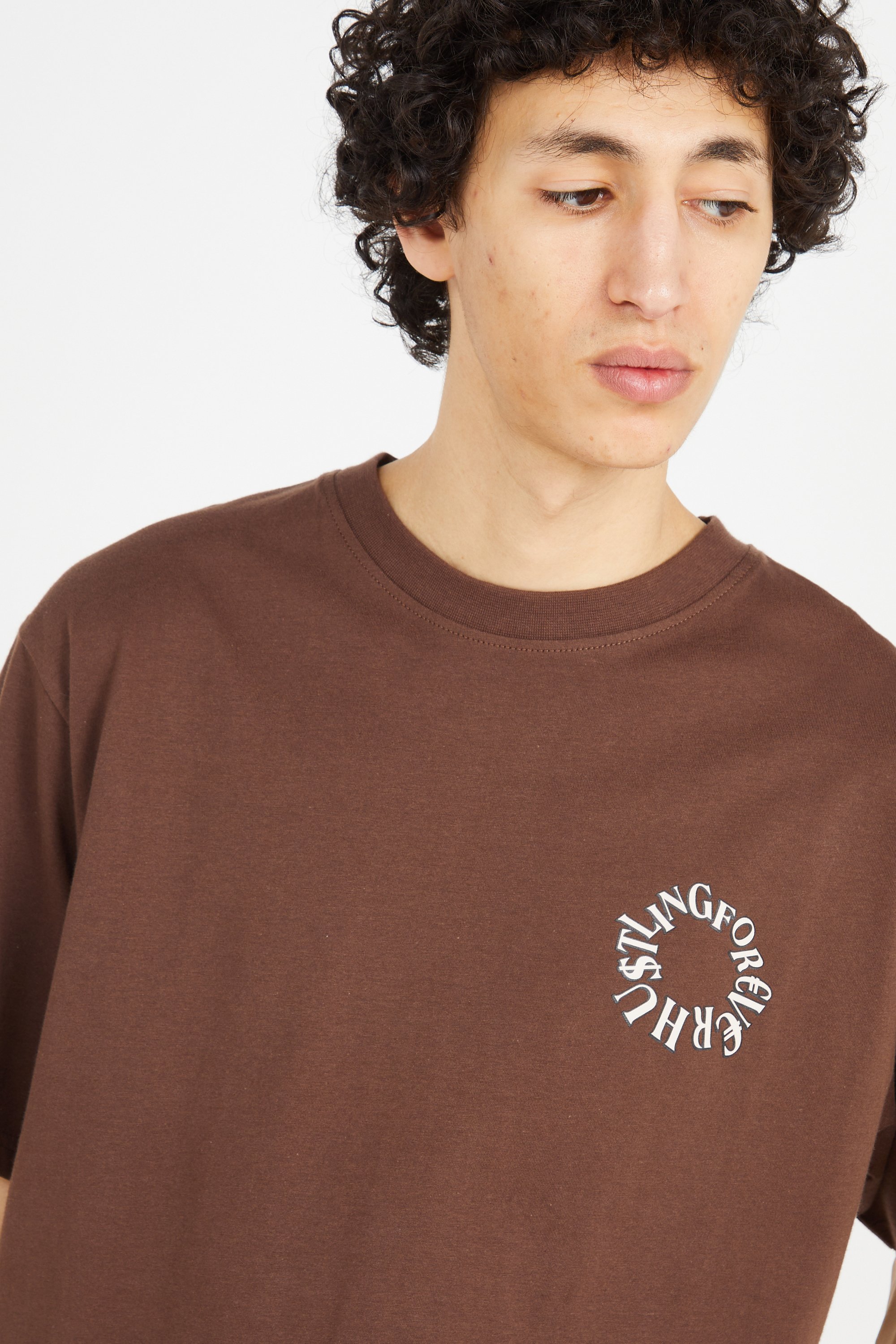 T-shirt Marron