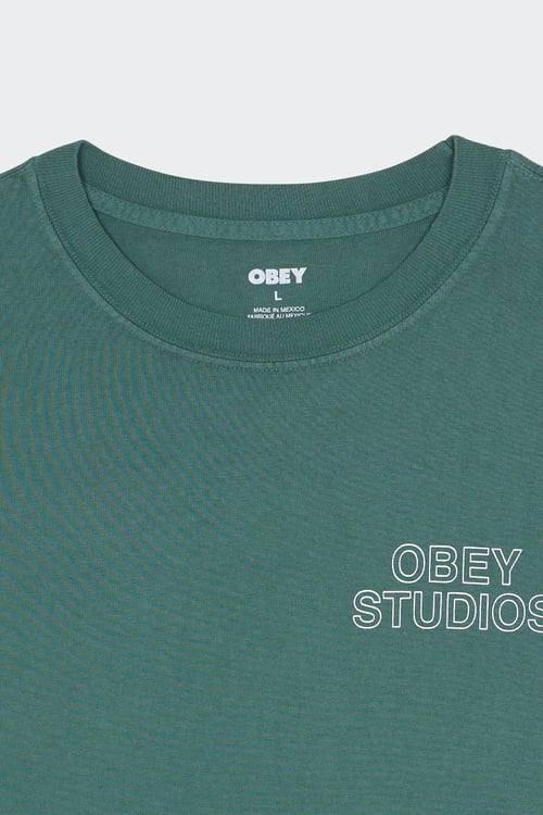 OBEY T-shirt Vert