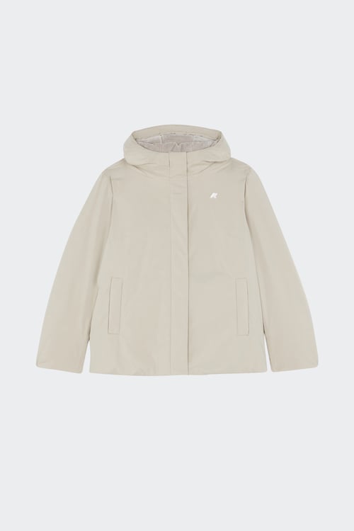K-WAY Parka Beige