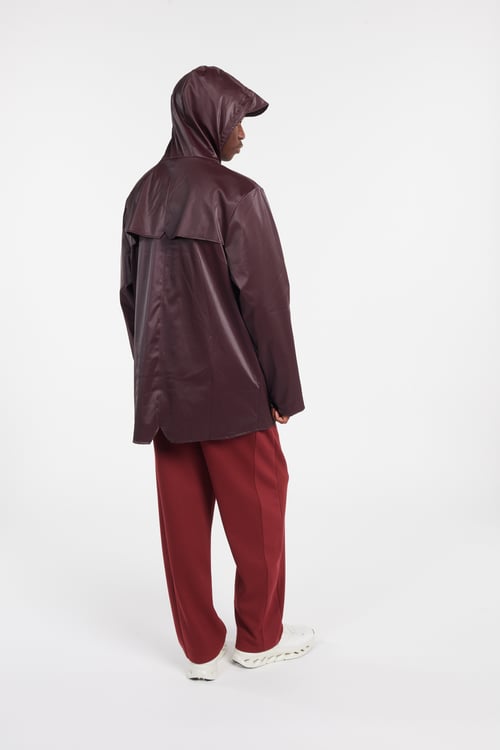 RAINS Hooded waterproof windbreaker Purple