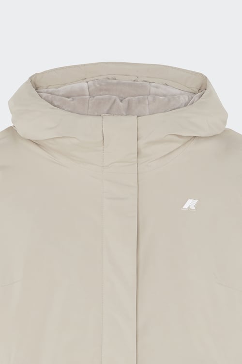K-WAY Parka Beige