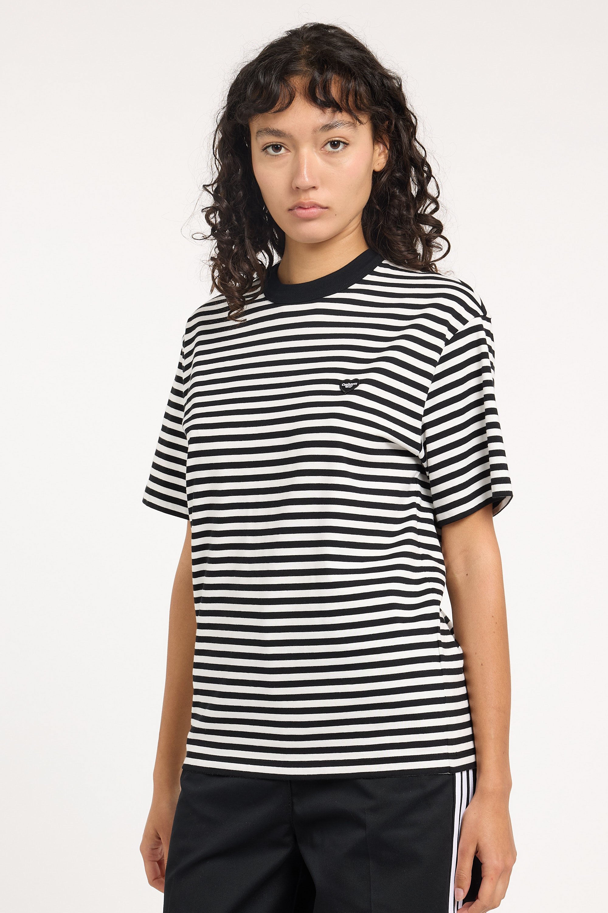 Regular-fit round-neck cotton T-shirt | Multicolored CARHARTT WIP Women