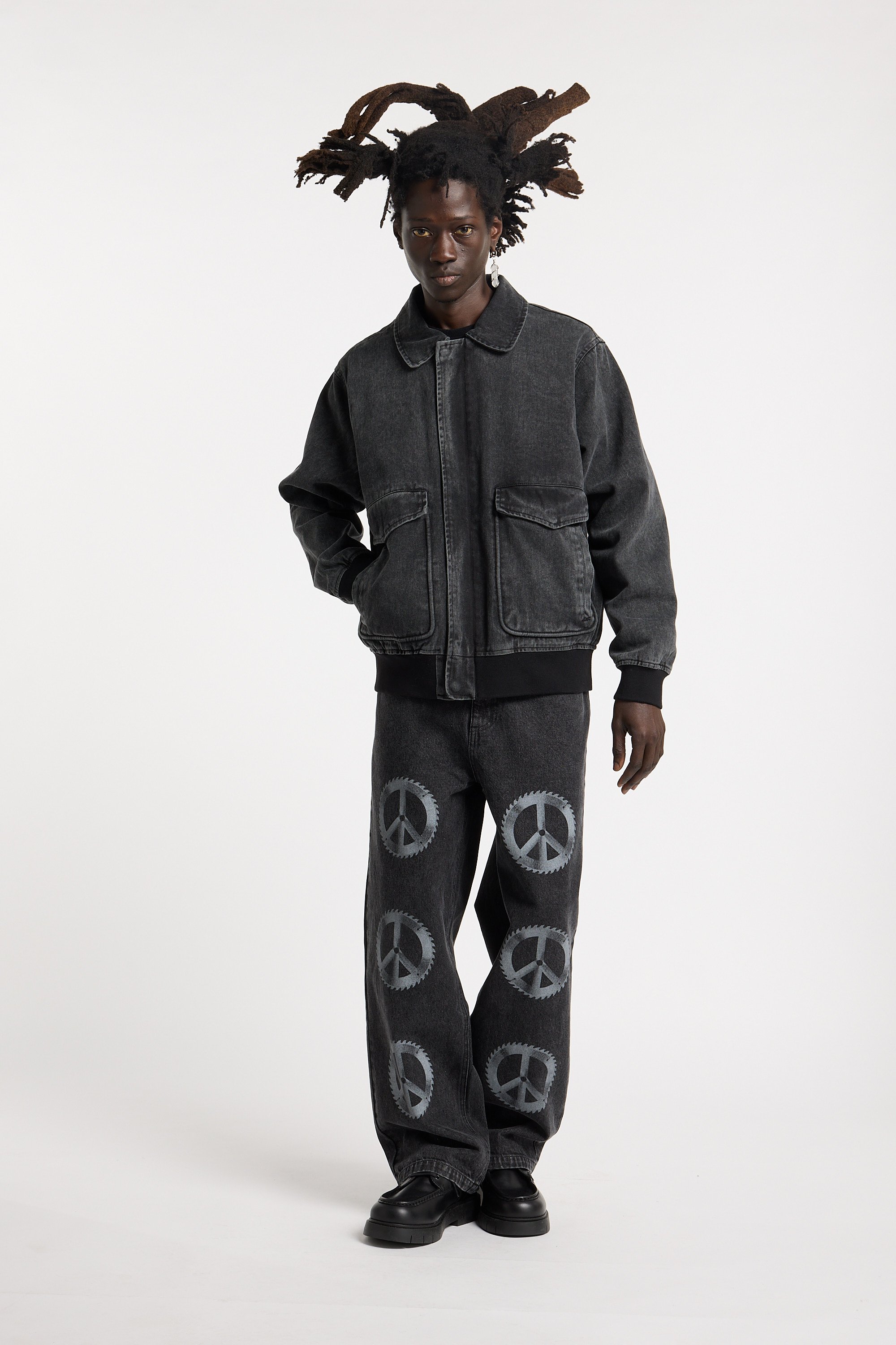 Jacket POP TRADING COMPANY Black