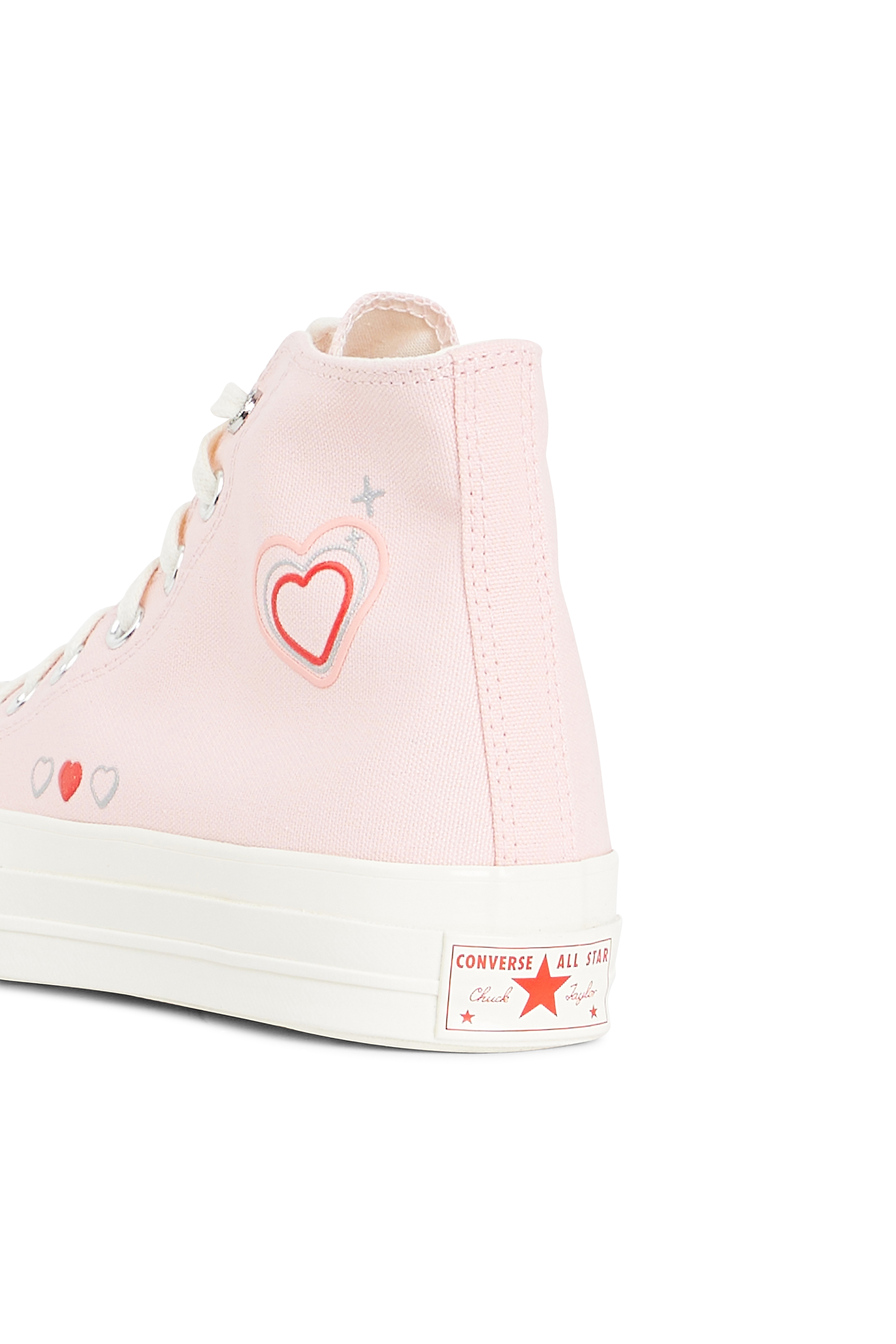 Baskets montantes Rose