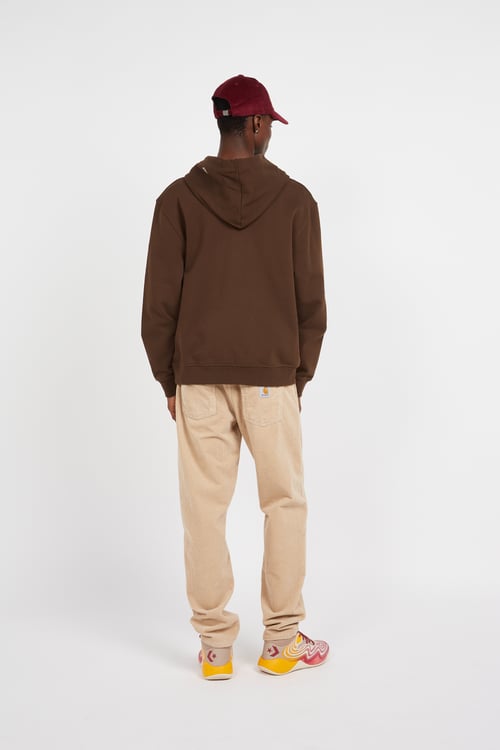 NEW ERA Hoodie Marron