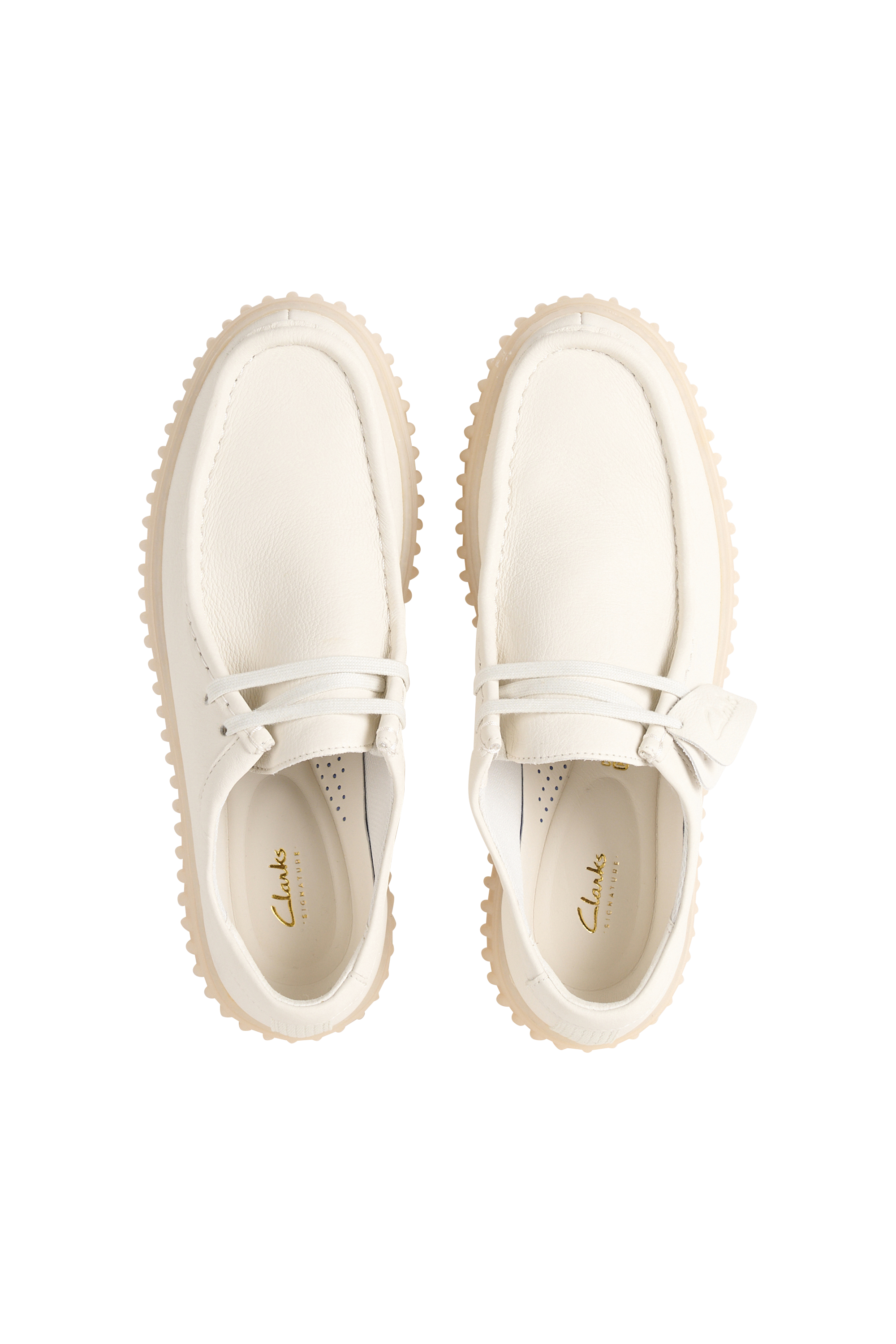 Ankle boots CLARKS ORIGINALS White