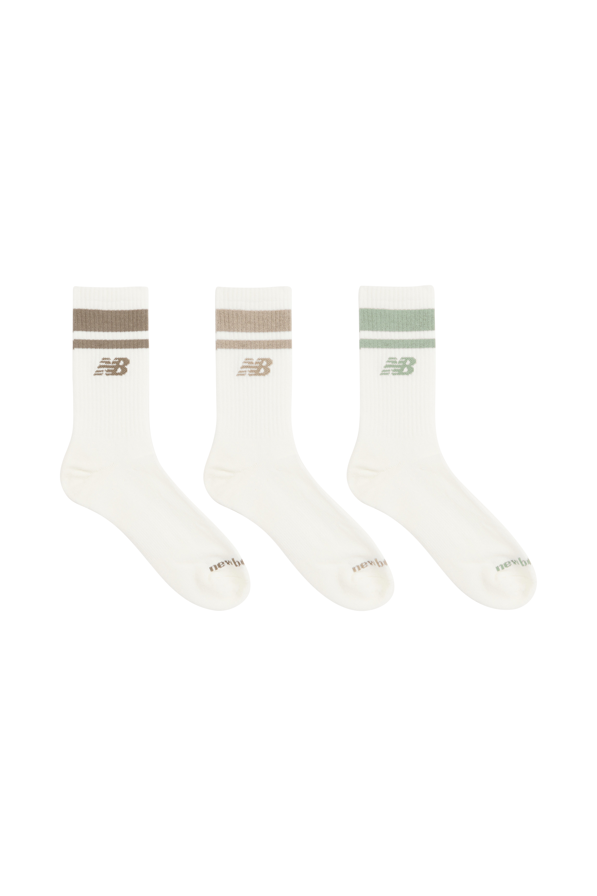 Lot de 3 paires de chaussettes Beige